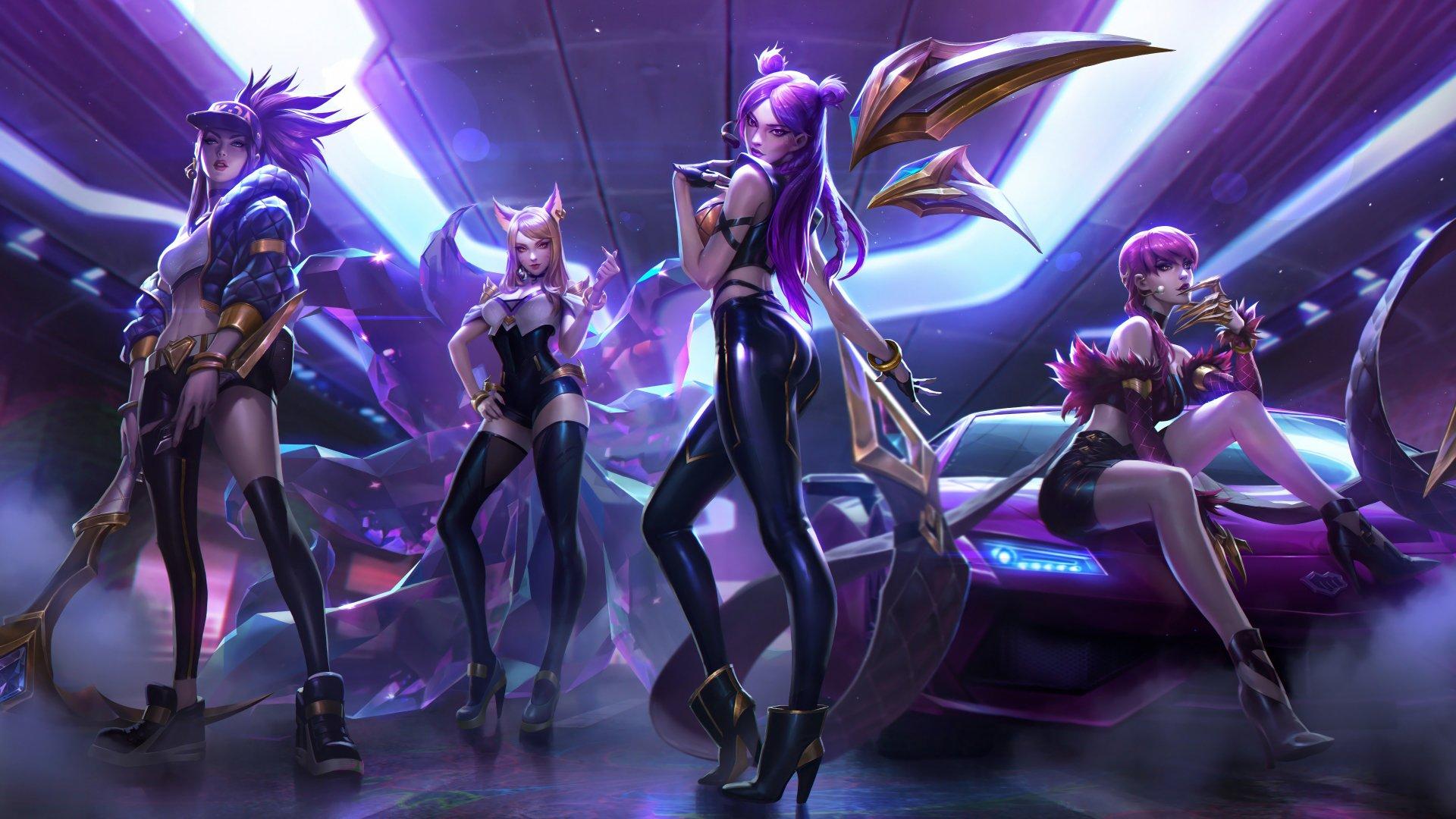 K/DA The Baddest Kai'Sa Wallpapers