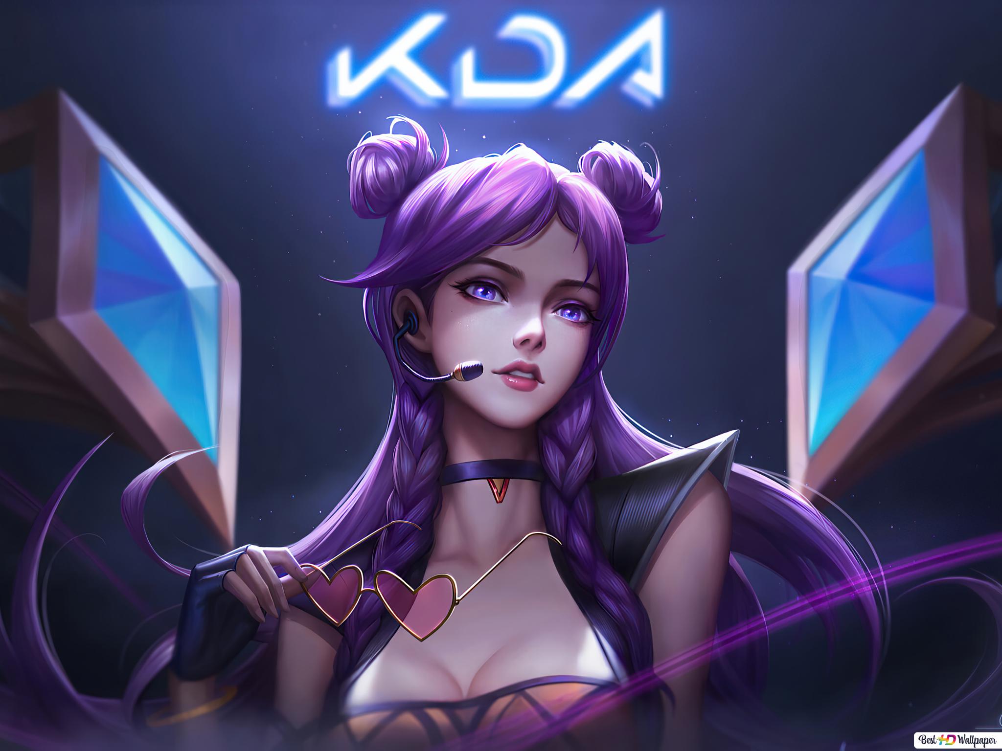 K/DA The Baddest Kai'Sa Wallpapers