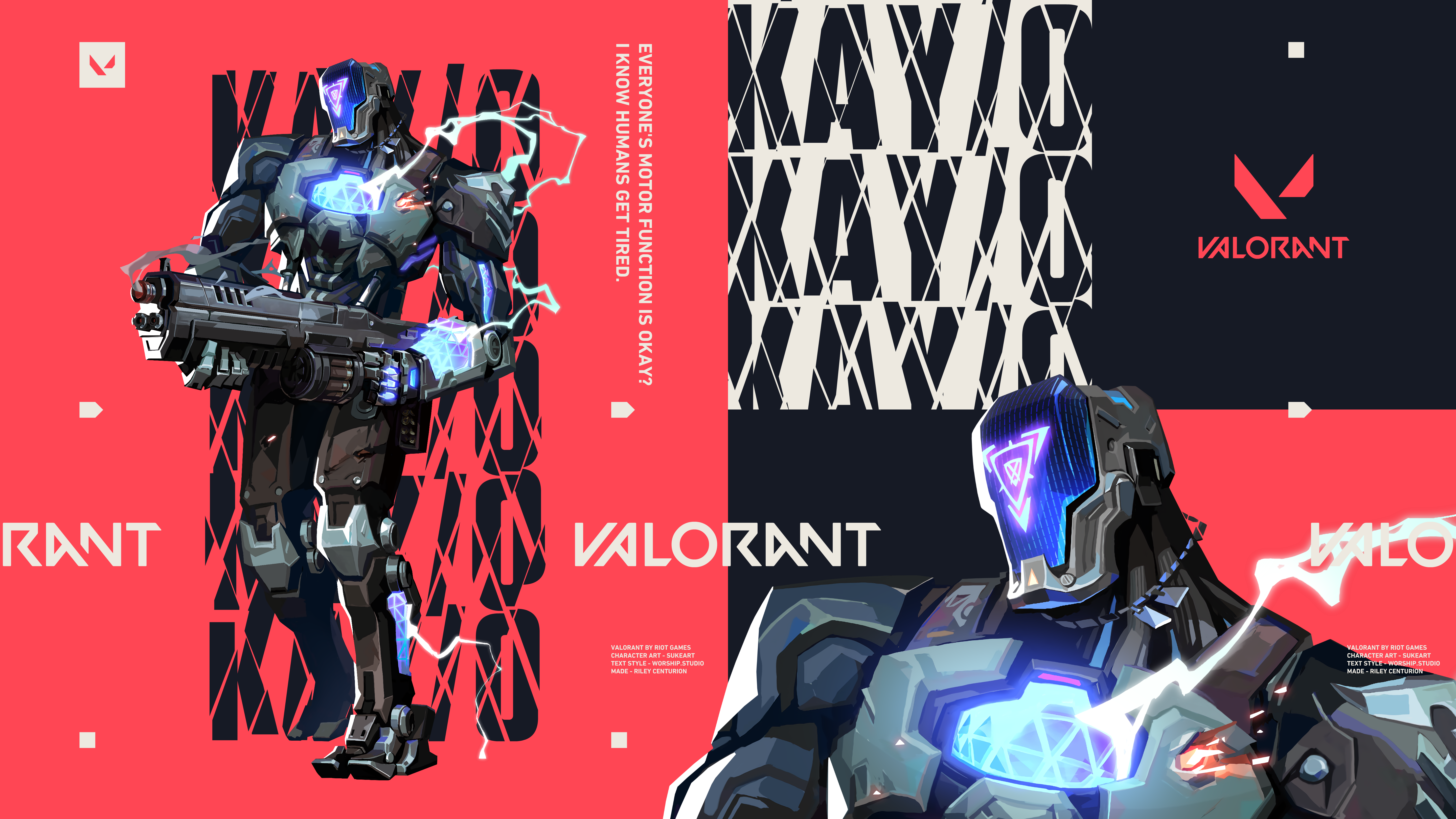 KAY/O x Jett Valorant Game HD Poster Wallpapers