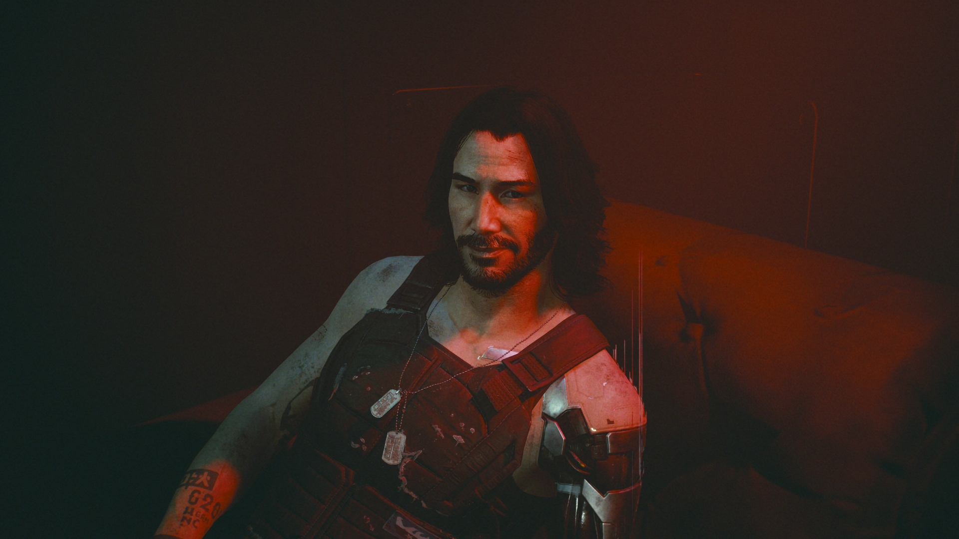 Keanu Reeves as Johnny Silverhand Cyberpunk 2077 Wallpapers