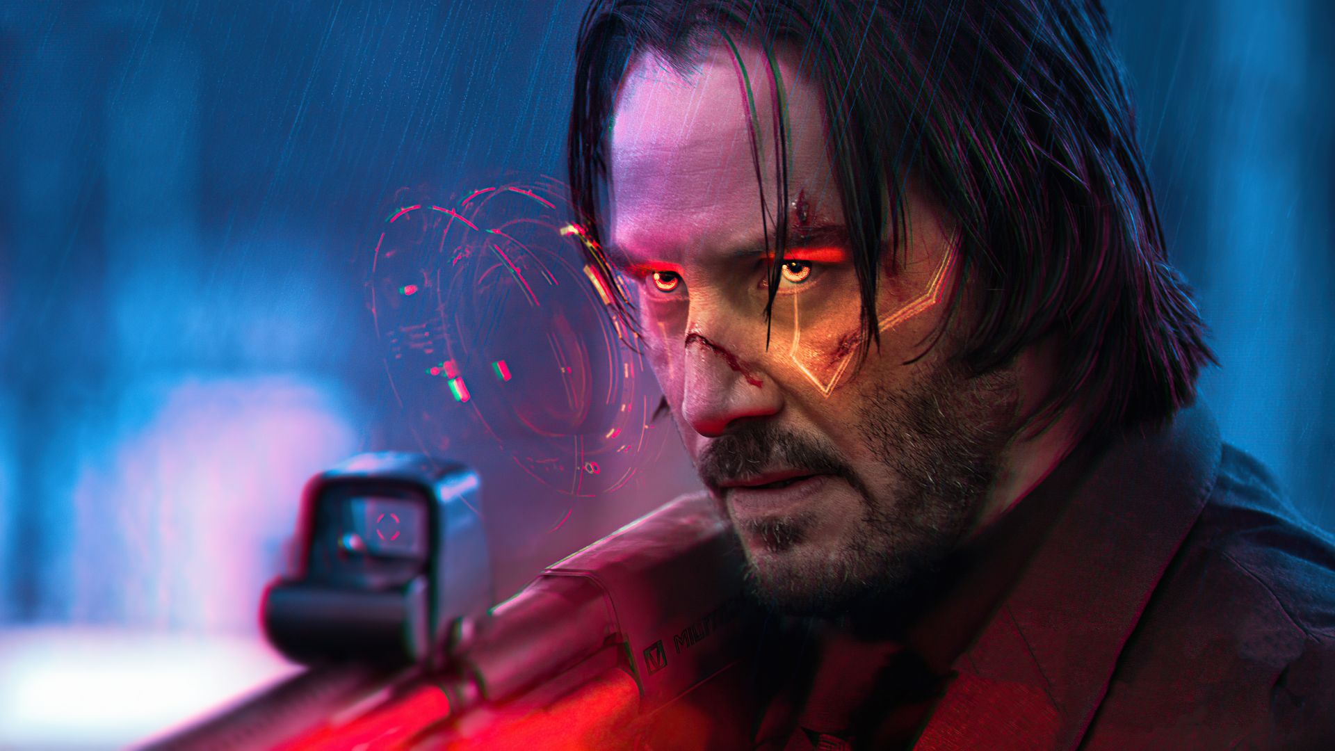 Keanu Reeves Romantic Cyberpunk 2077 Wallpapers