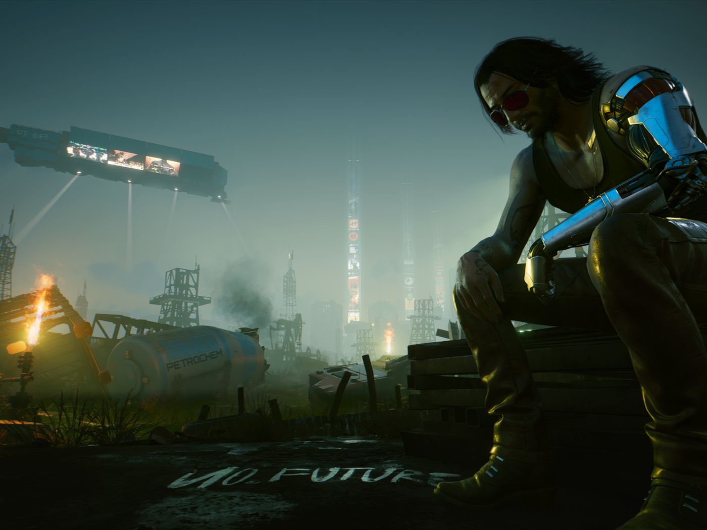 Keanu Reeves Romantic Cyberpunk 2077 Wallpapers