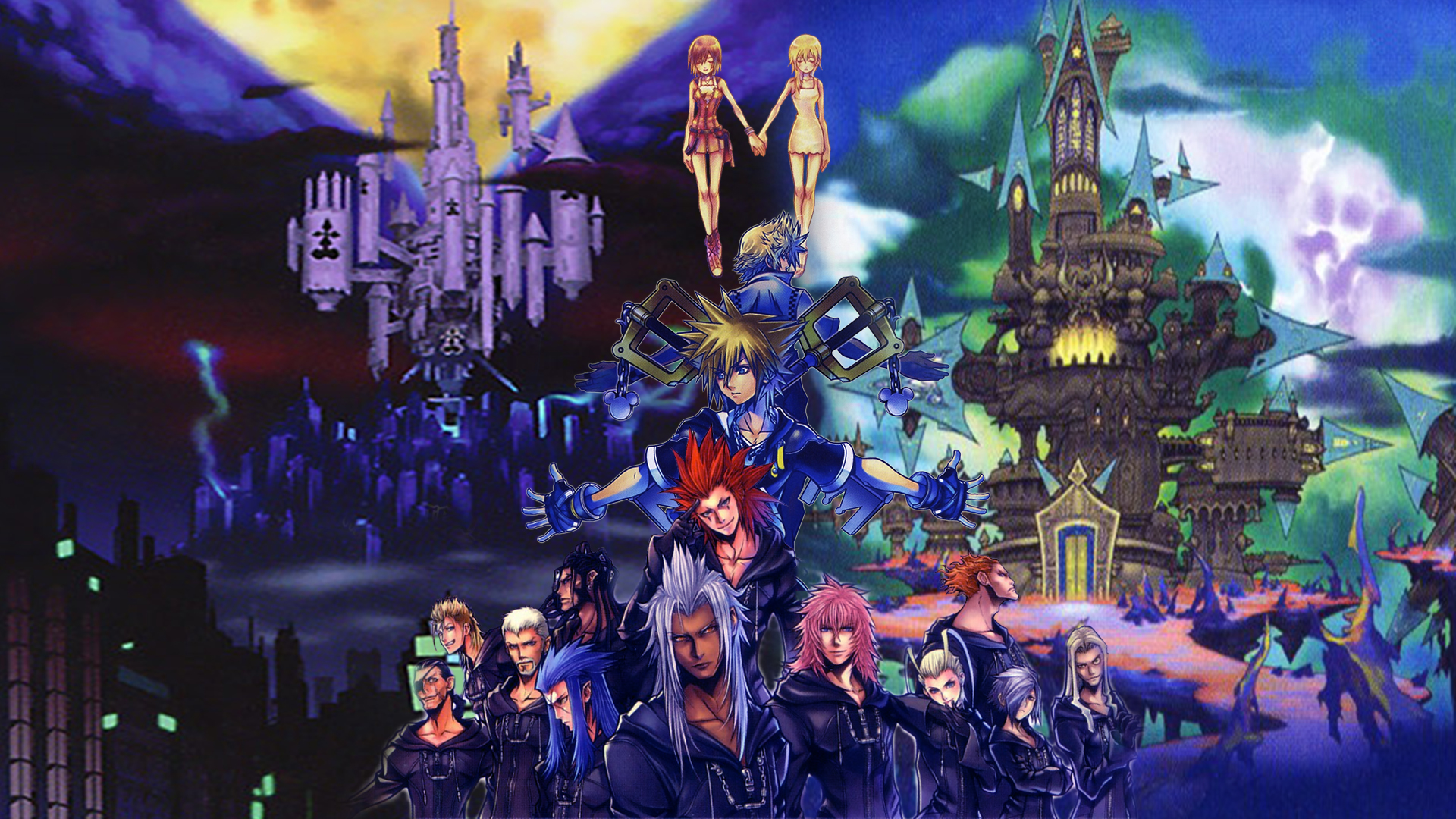 Kingdom Hearts II Wallpapers