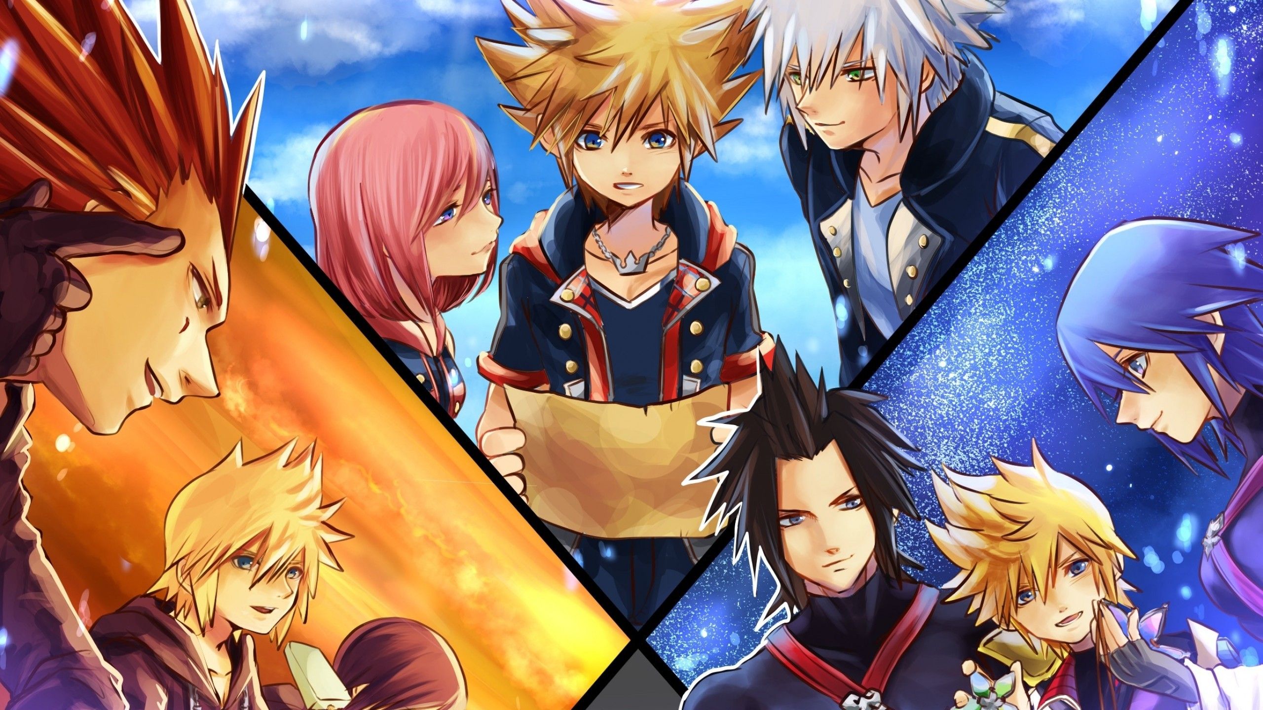 Kingdom Hearts II Wallpapers