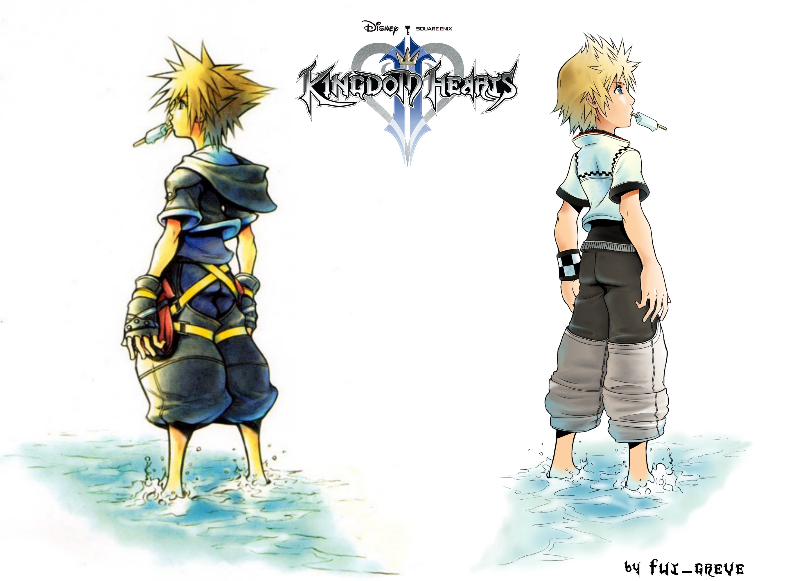 Kingdom Hearts II Wallpapers