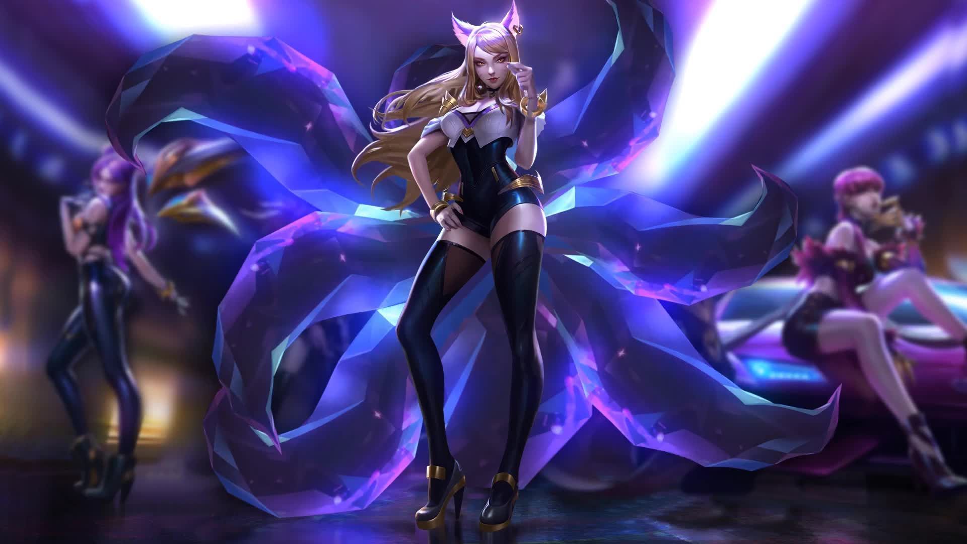 K-Pop League Of Legends  K/DA Girls 8K Wallpapers