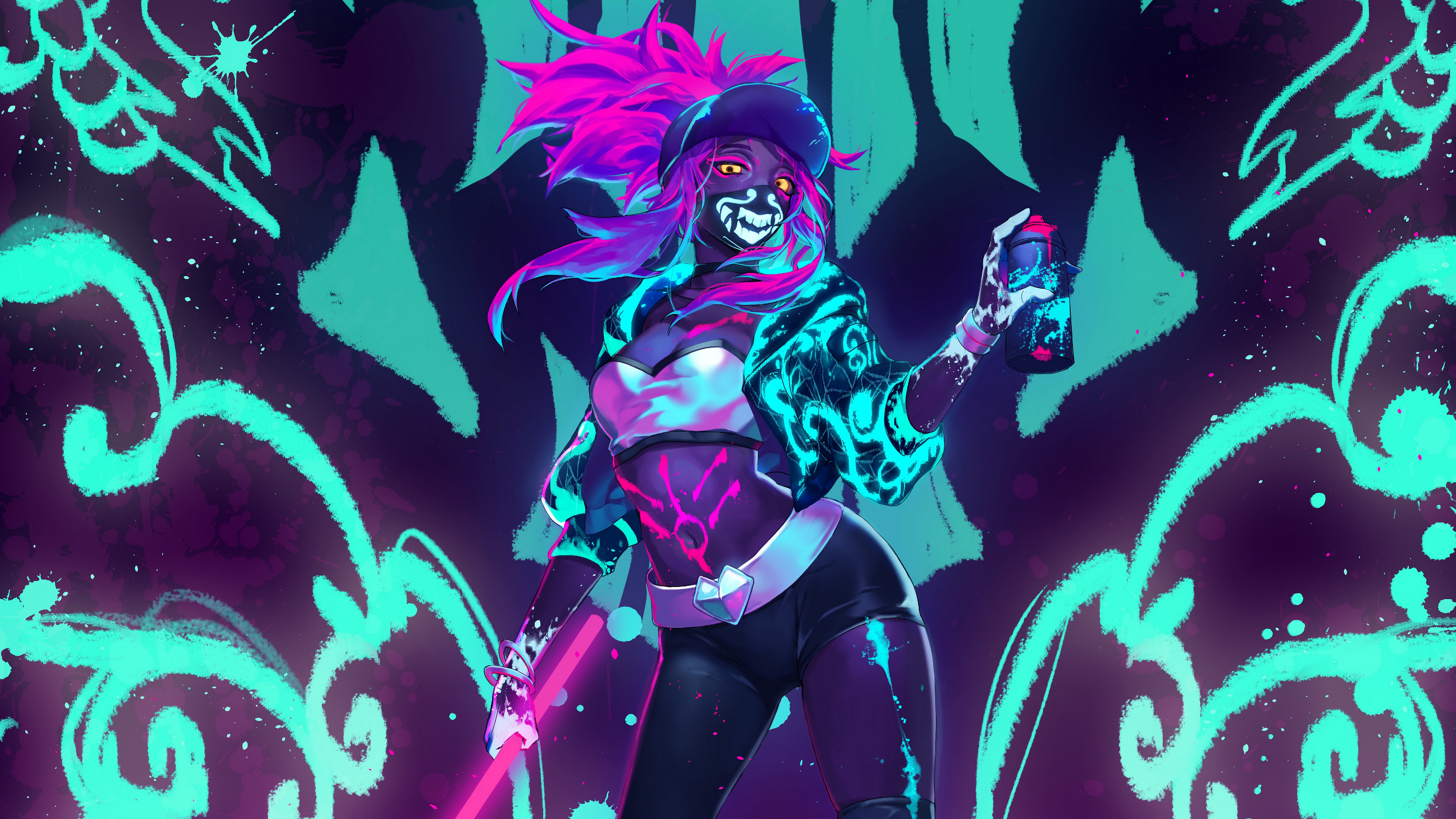 K-Pop League Of Legends  K/DA Girls 8K Wallpapers