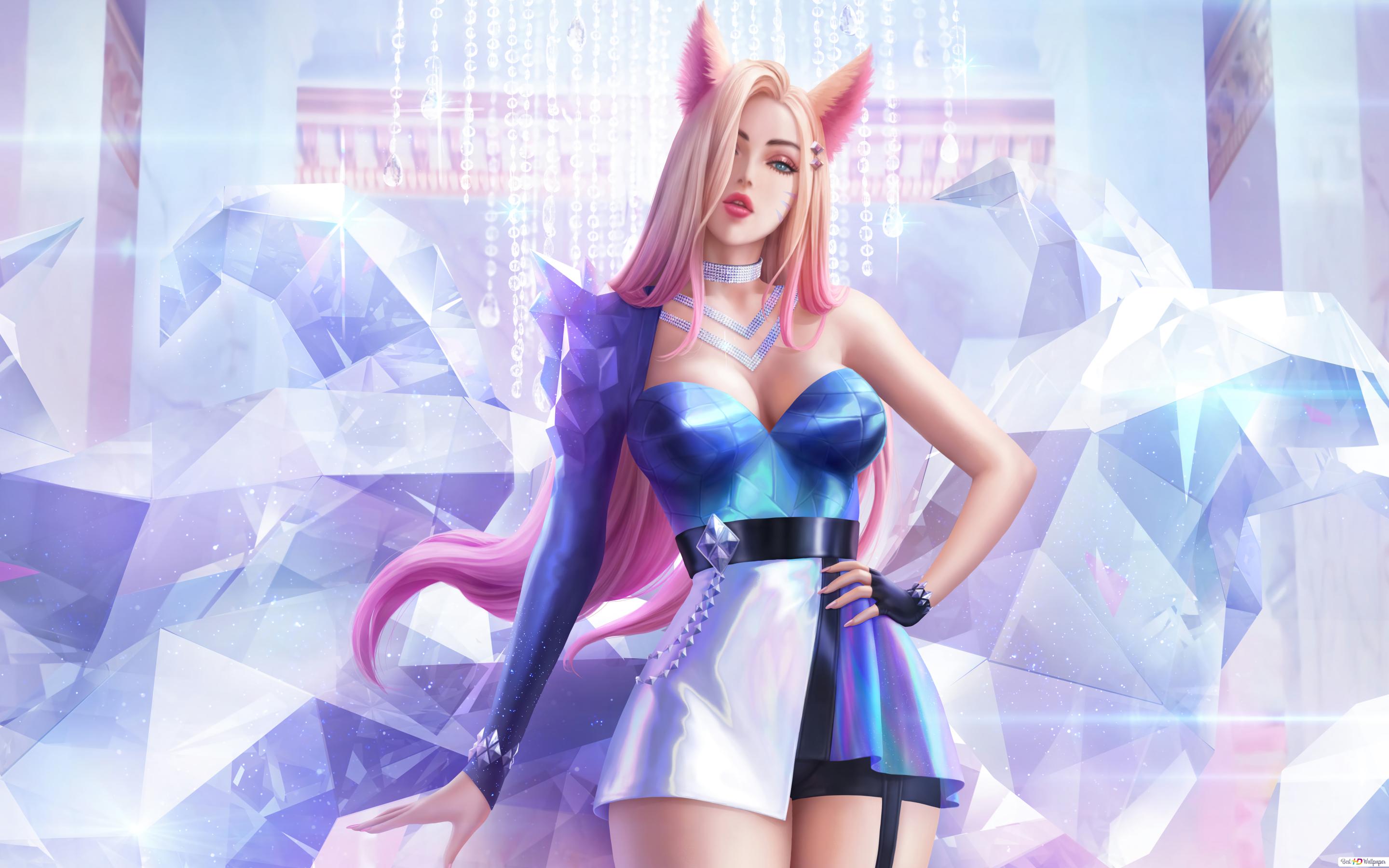 K-Pop League Of Legends  K/DA Girls 8K Wallpapers