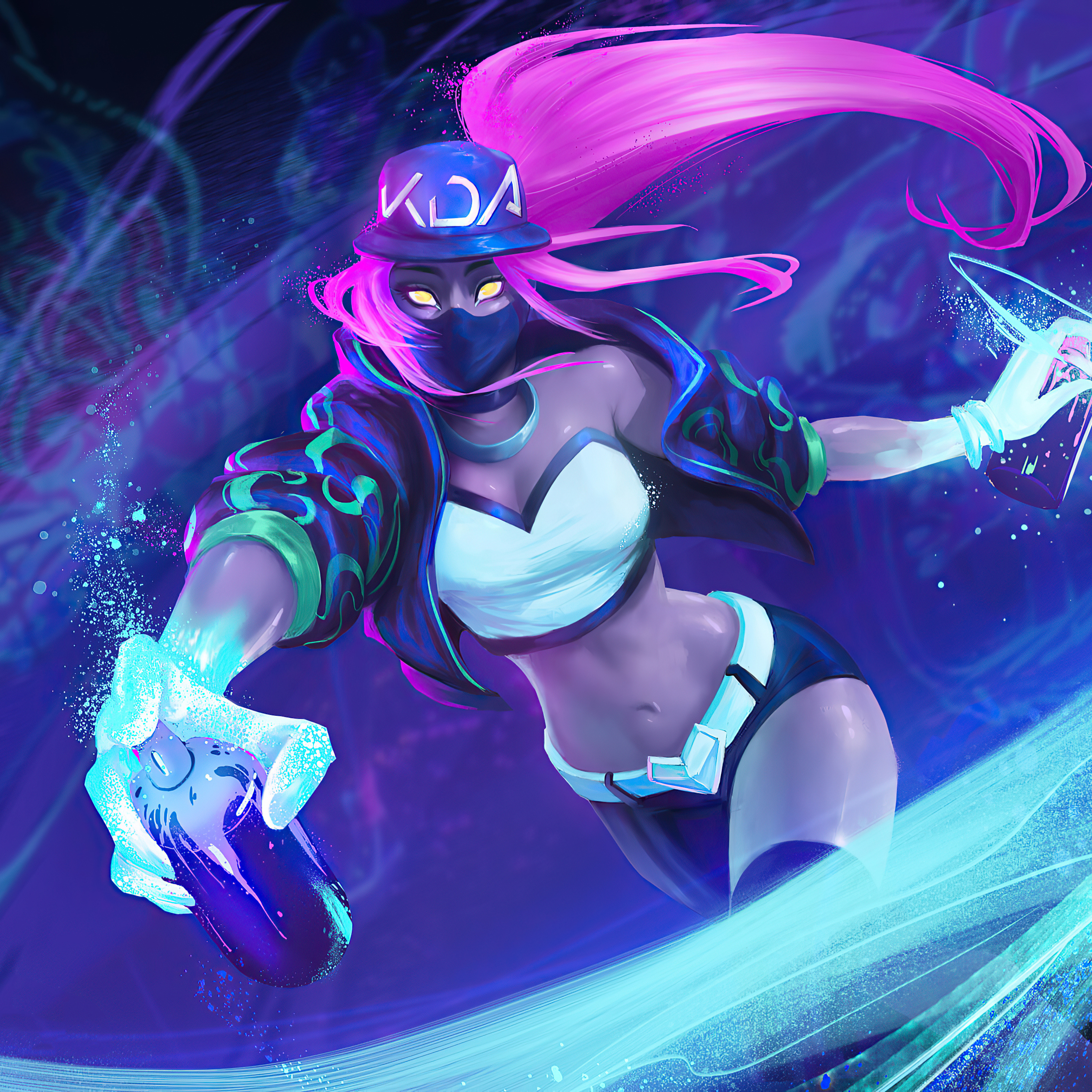 K-Pop League Of Legends  K/DA Girls 8K Wallpapers