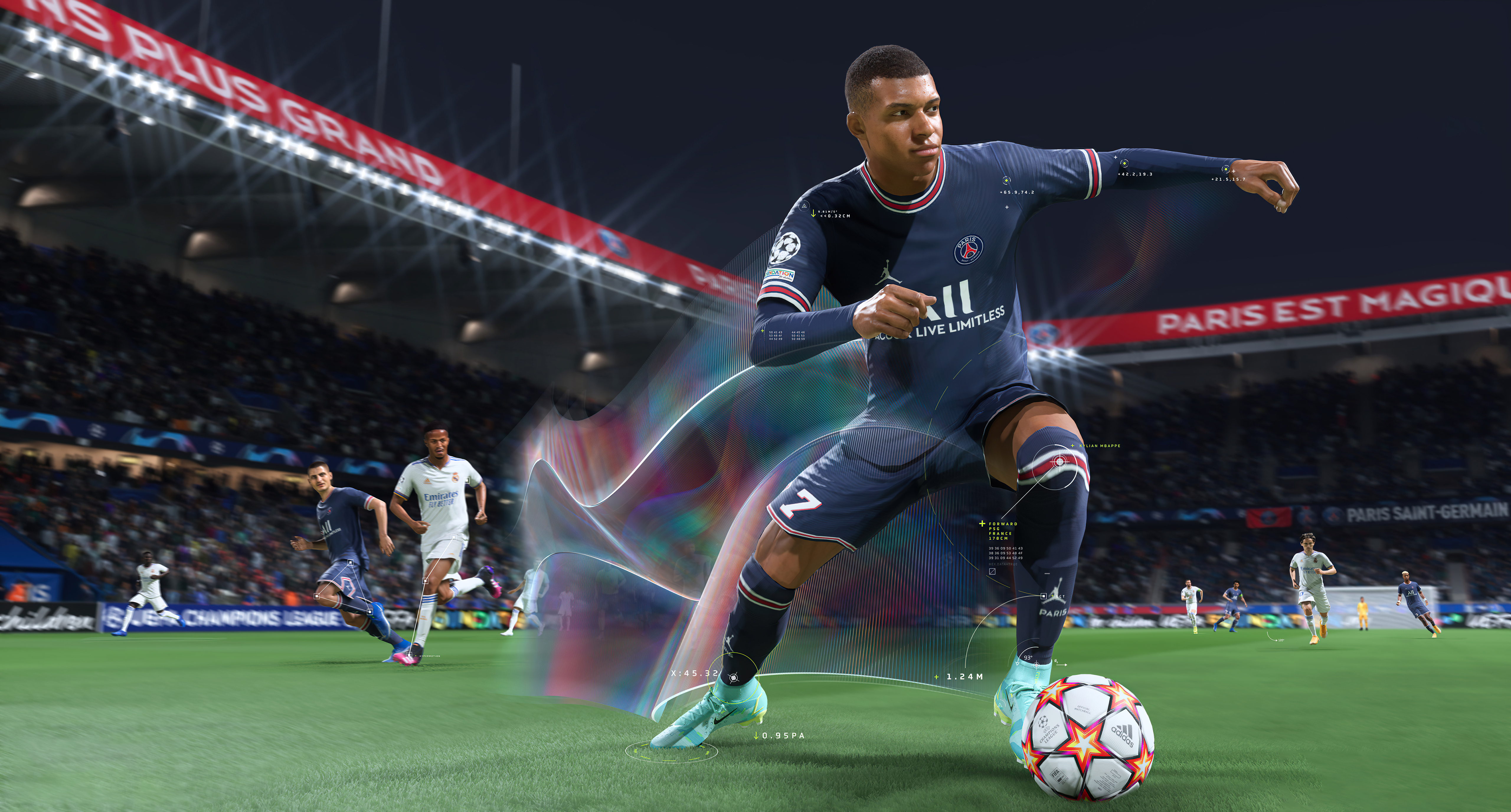 Kylian Mbappe FIFA 22 Game Wallpapers