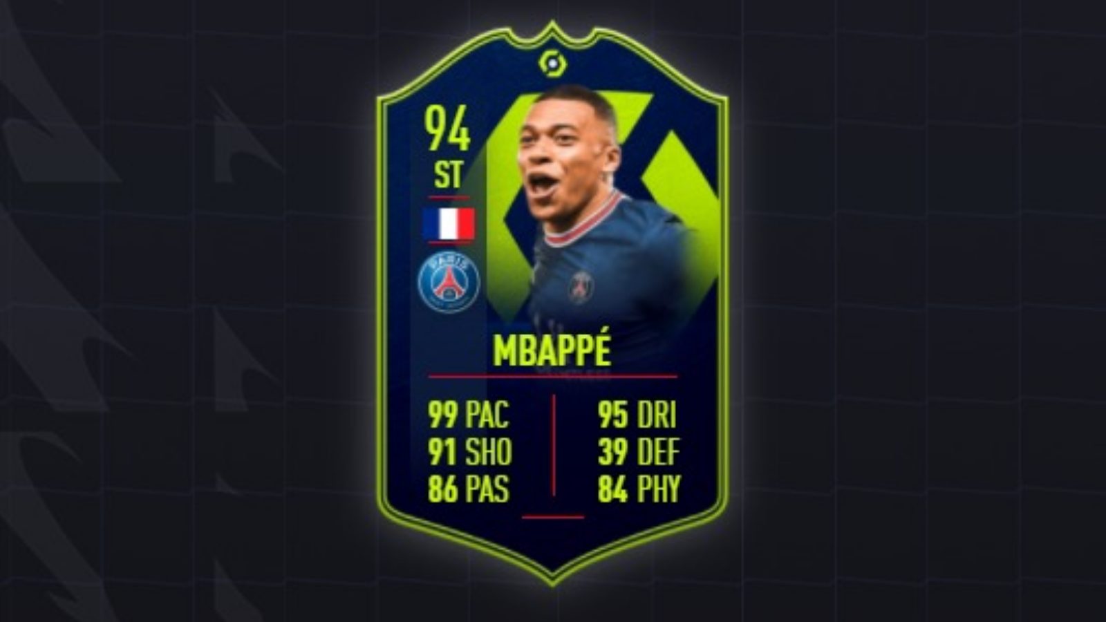 Kylian Mbappe FIFA 22 Game Wallpapers
