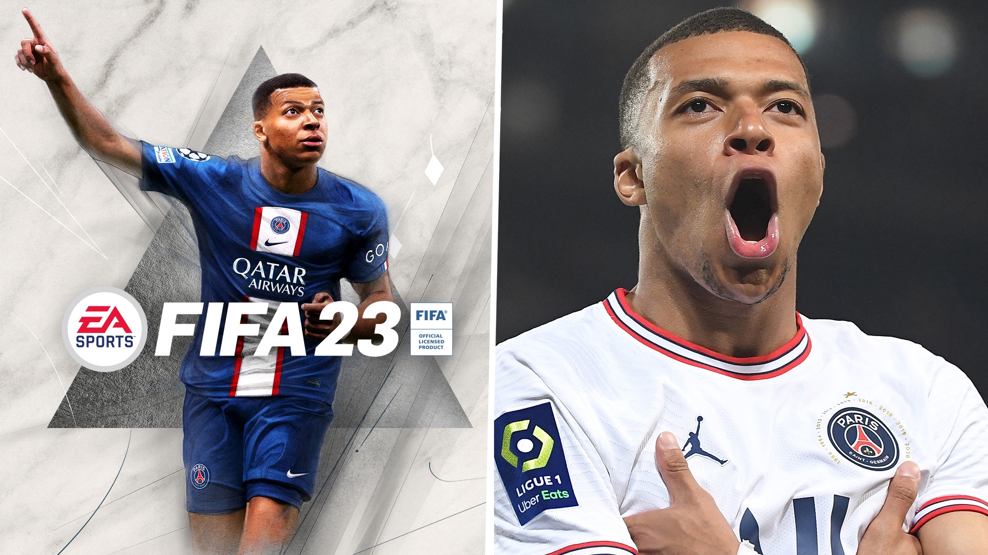 Kylian Mbappe FIFA 22 Game Wallpapers