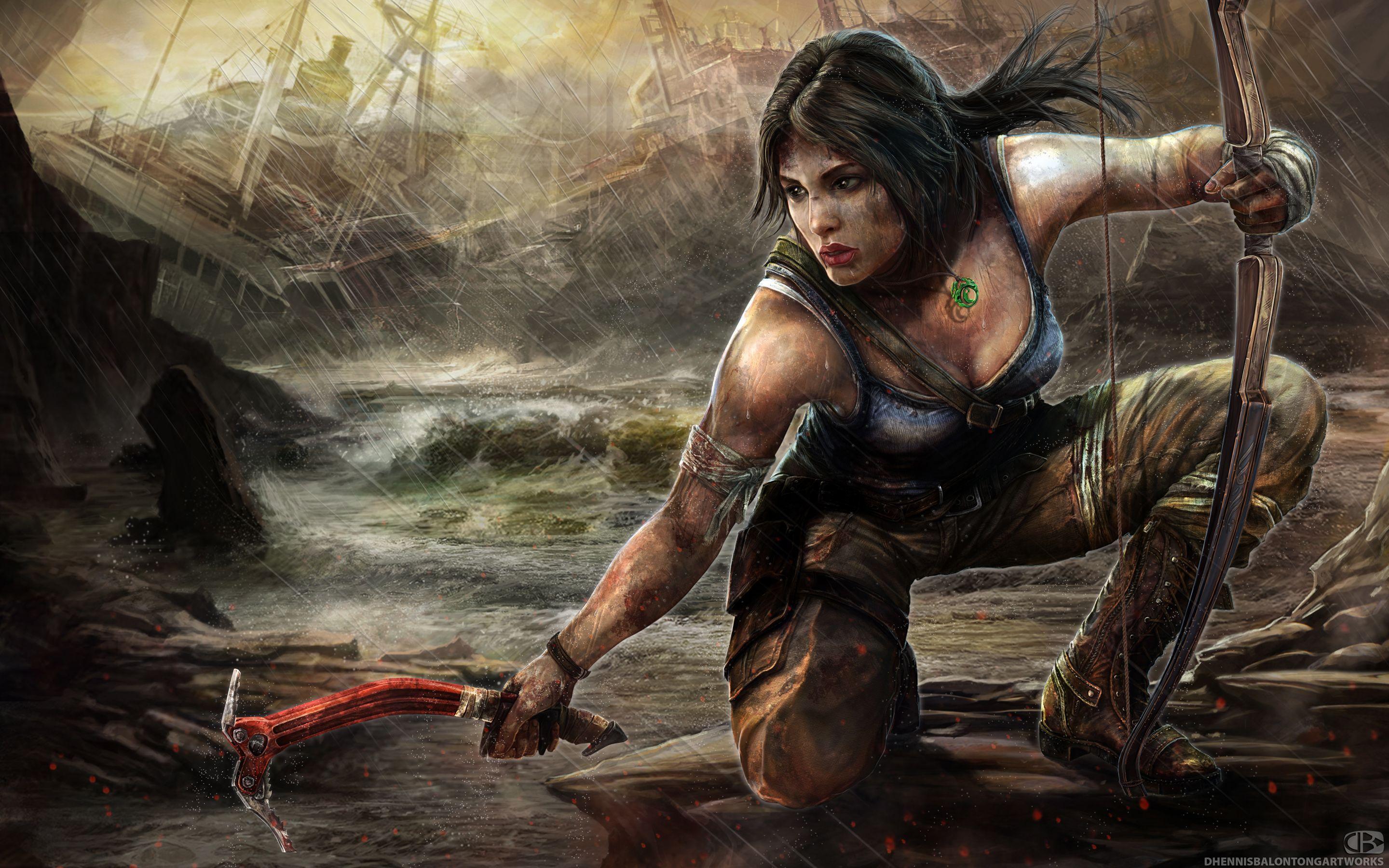 Lara Croft Survivor Trilogy Wallpapers