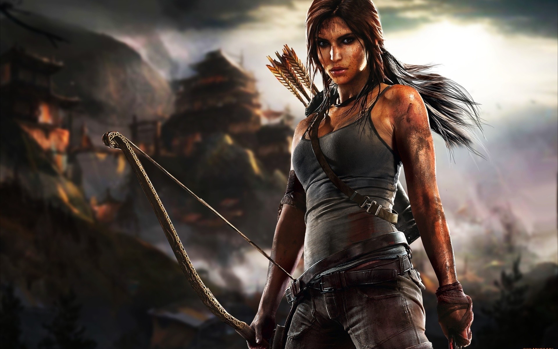 Lara Croft Tomb Raider Portrait Wallpapers