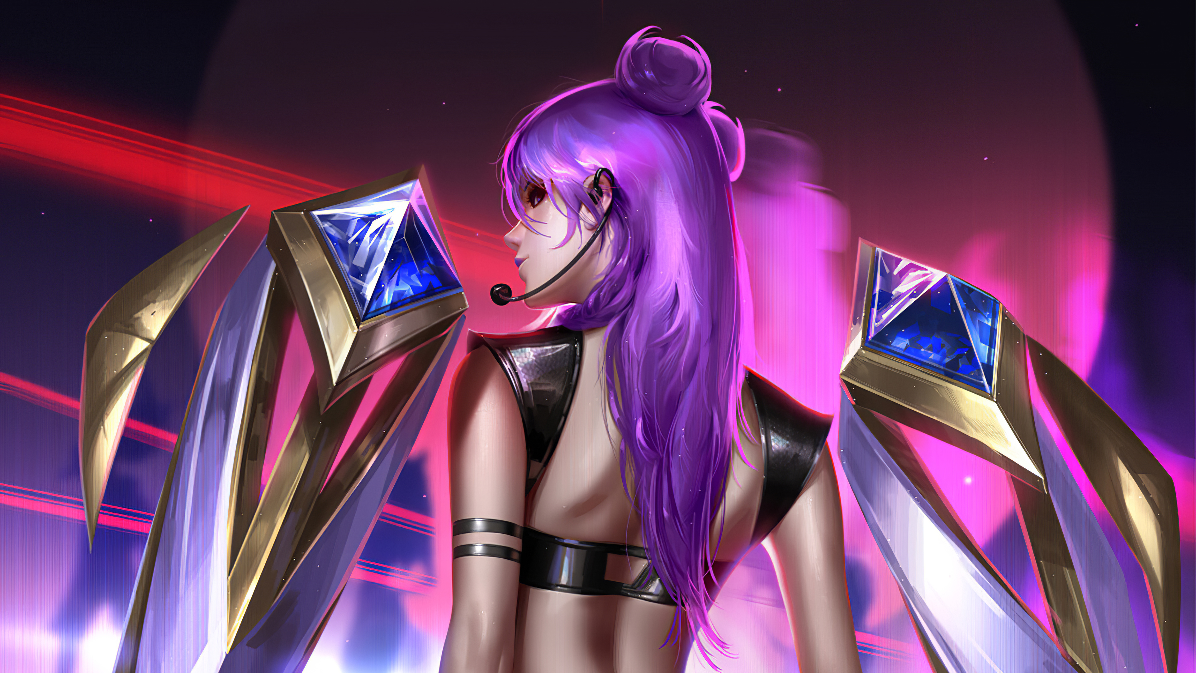 League Of Legends  K/DA Group 8K Wallpapers