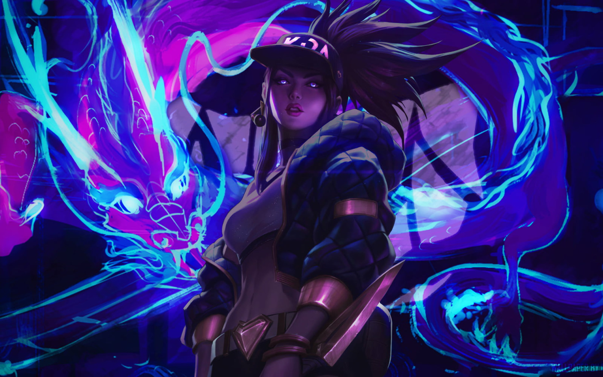 League Of Legends  K/DA Group 8K Wallpapers