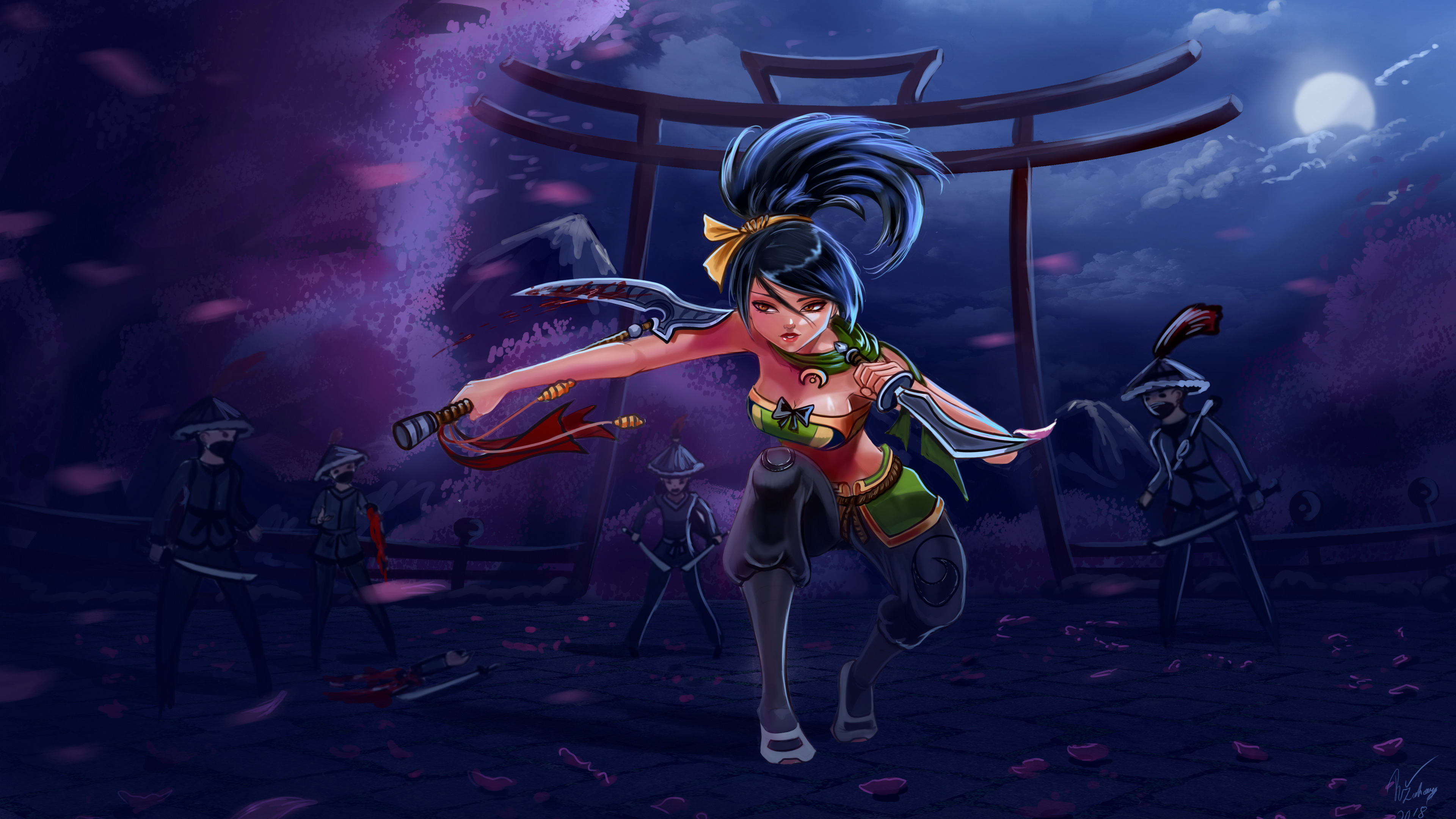 League Of Legends Akali Wallpapers