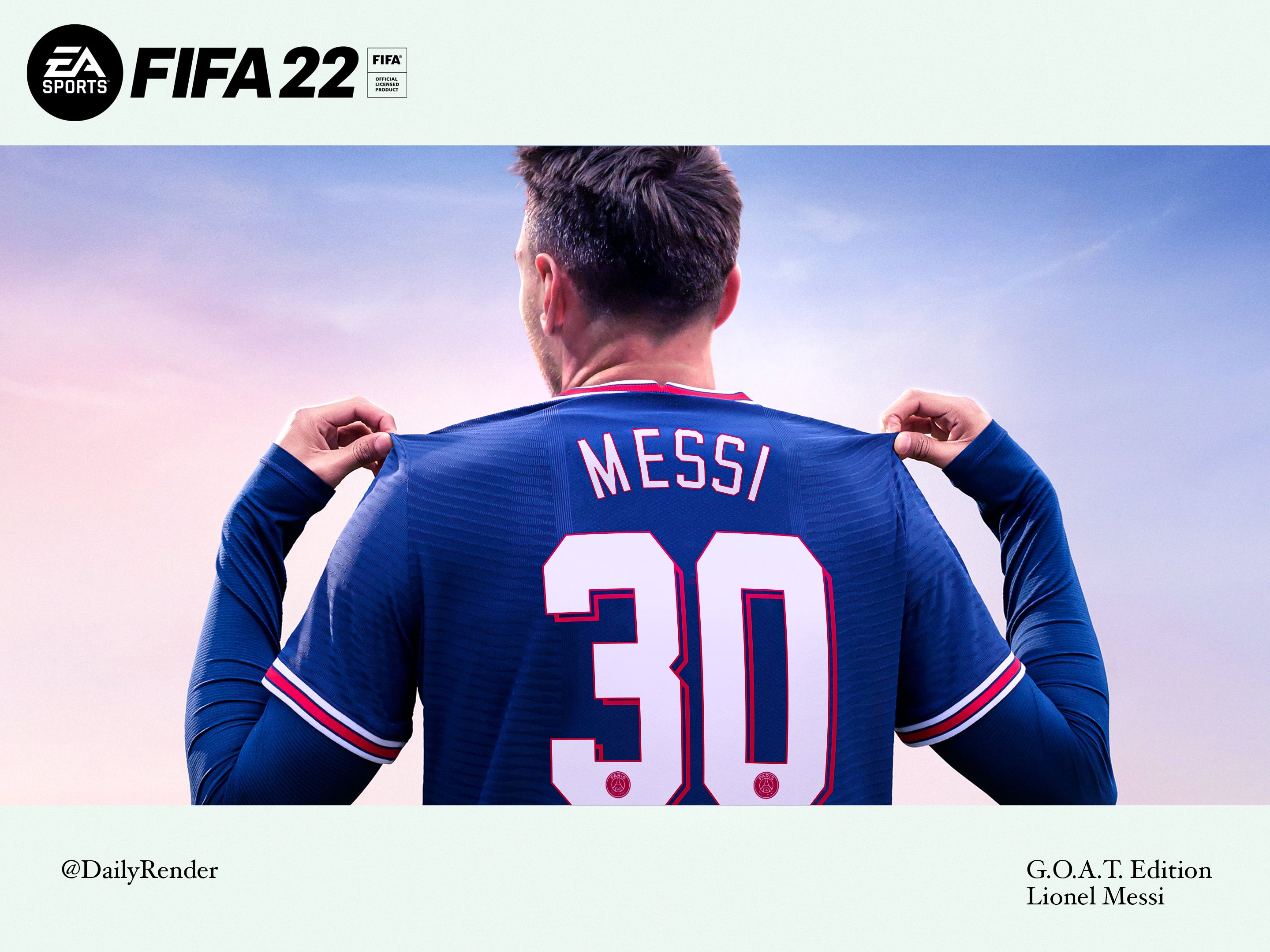 Lionel Messi HD FIFA 22 Wallpapers