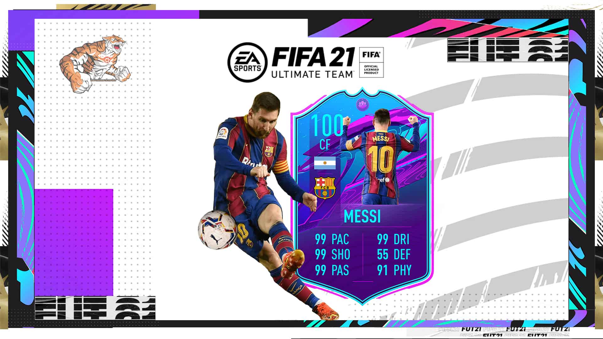 Lionel Messi HD FIFA 22 Wallpapers