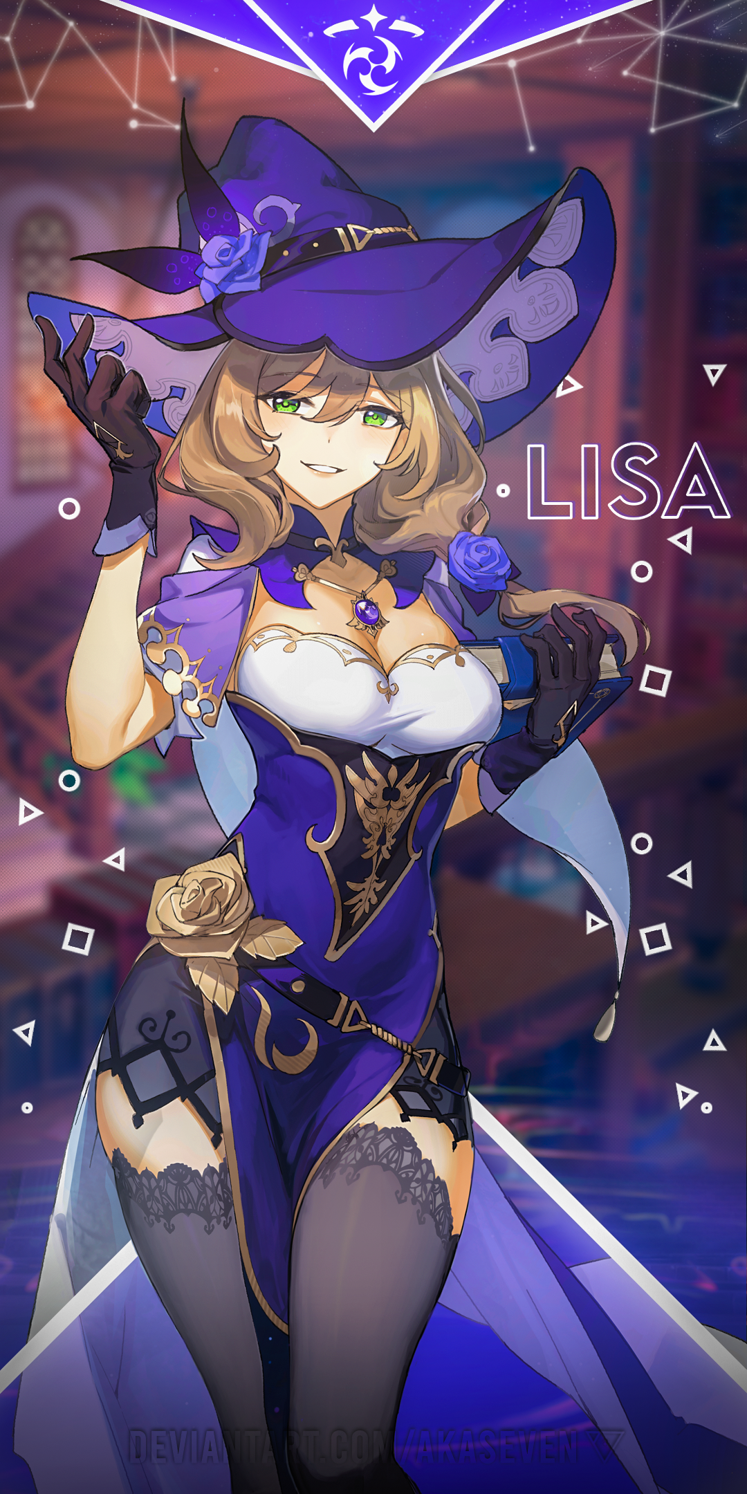 Lisa HD Genshin Impact Wallpapers