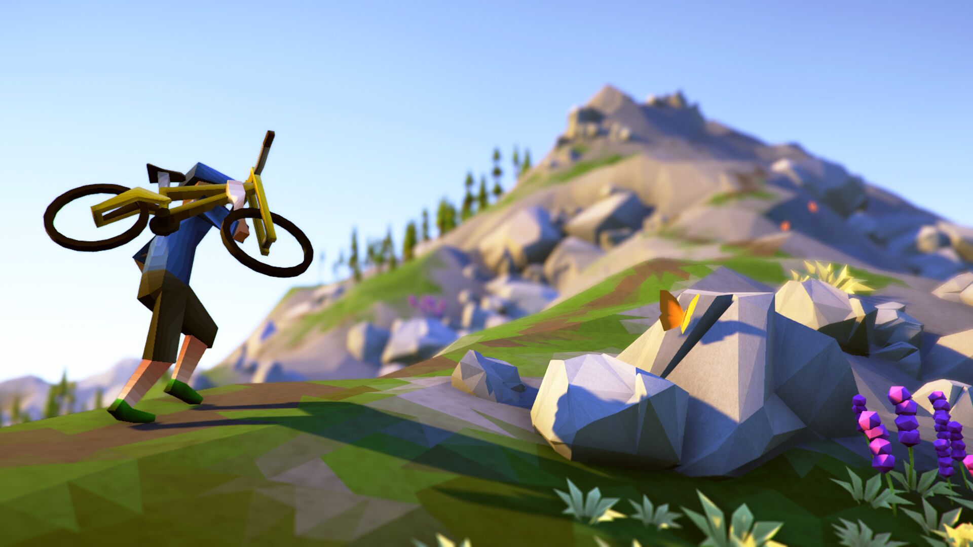 Lonely Mountains: Downhill Wallpapers