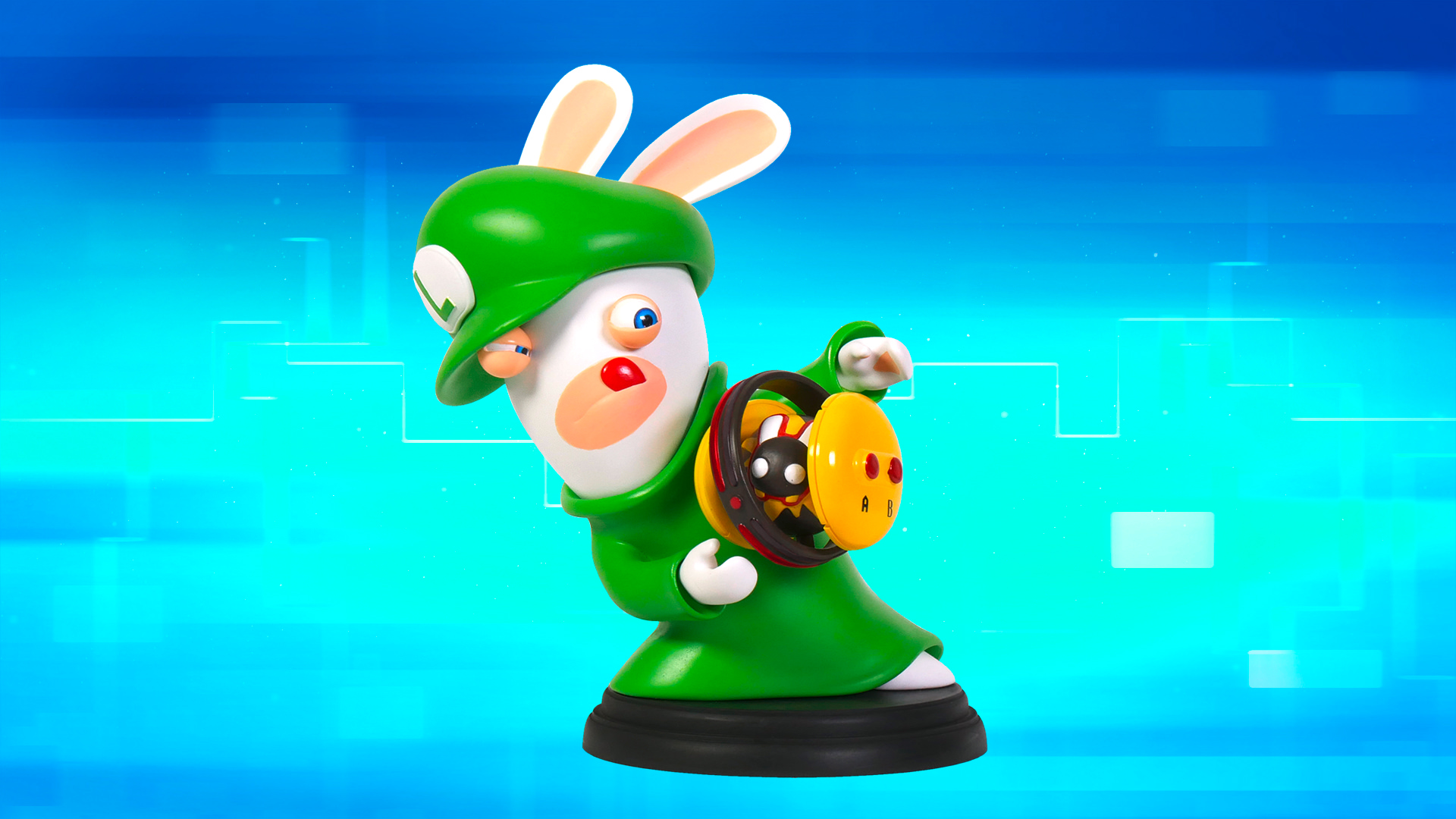 Luigi Mario Raving Rabbids Wallpapers