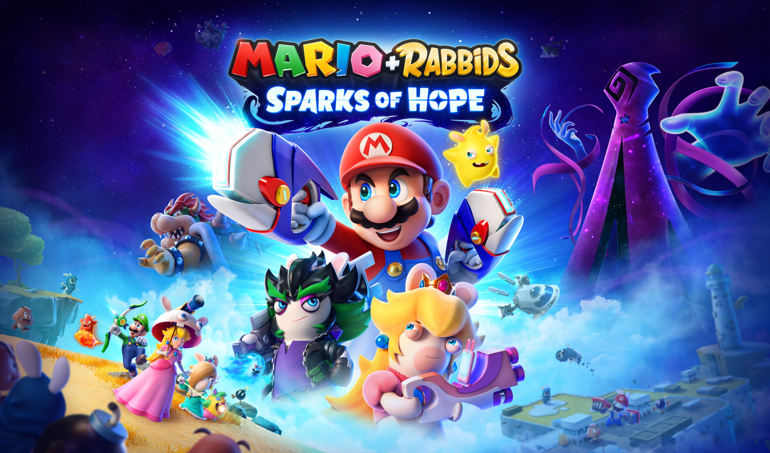 Mario and Rabbids Sparks Of Hope HD Wallpapers