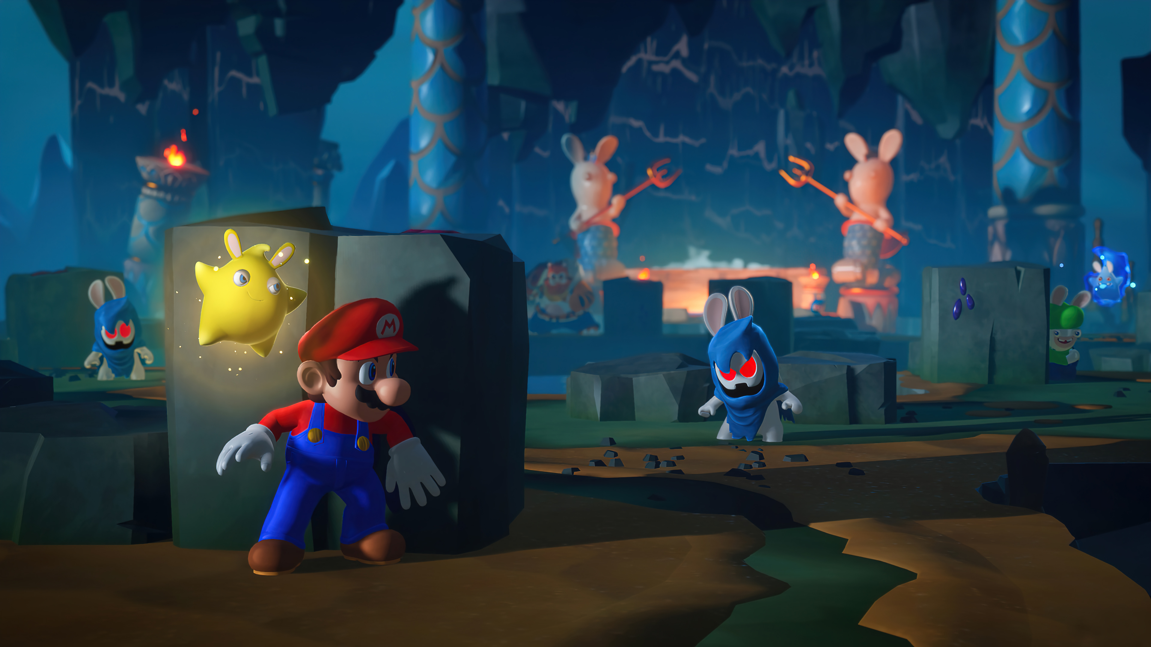 Mario and Rabbids Sparks Of Hope HD Wallpapers