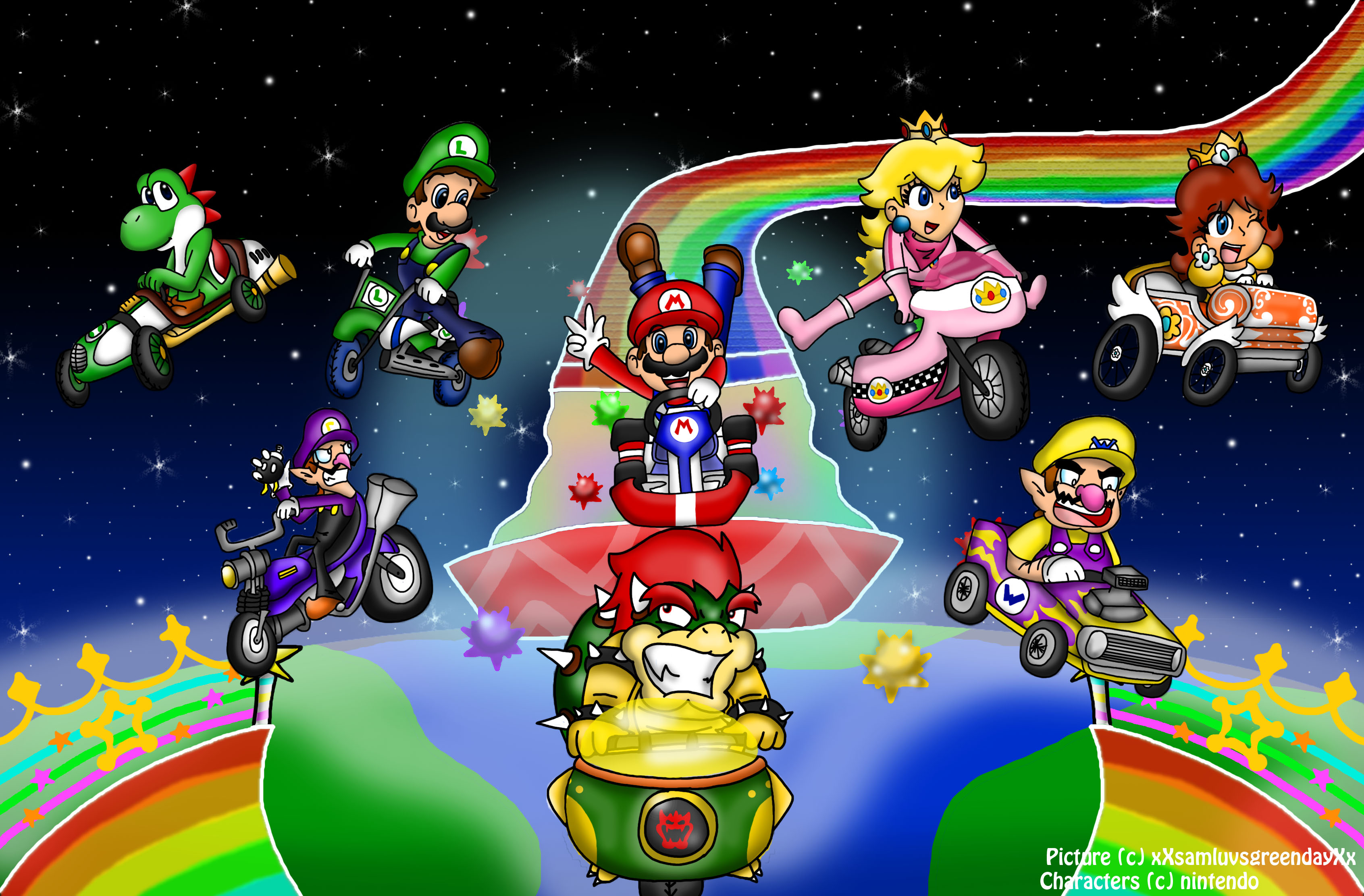 Mario Kart Wii Wallpapers