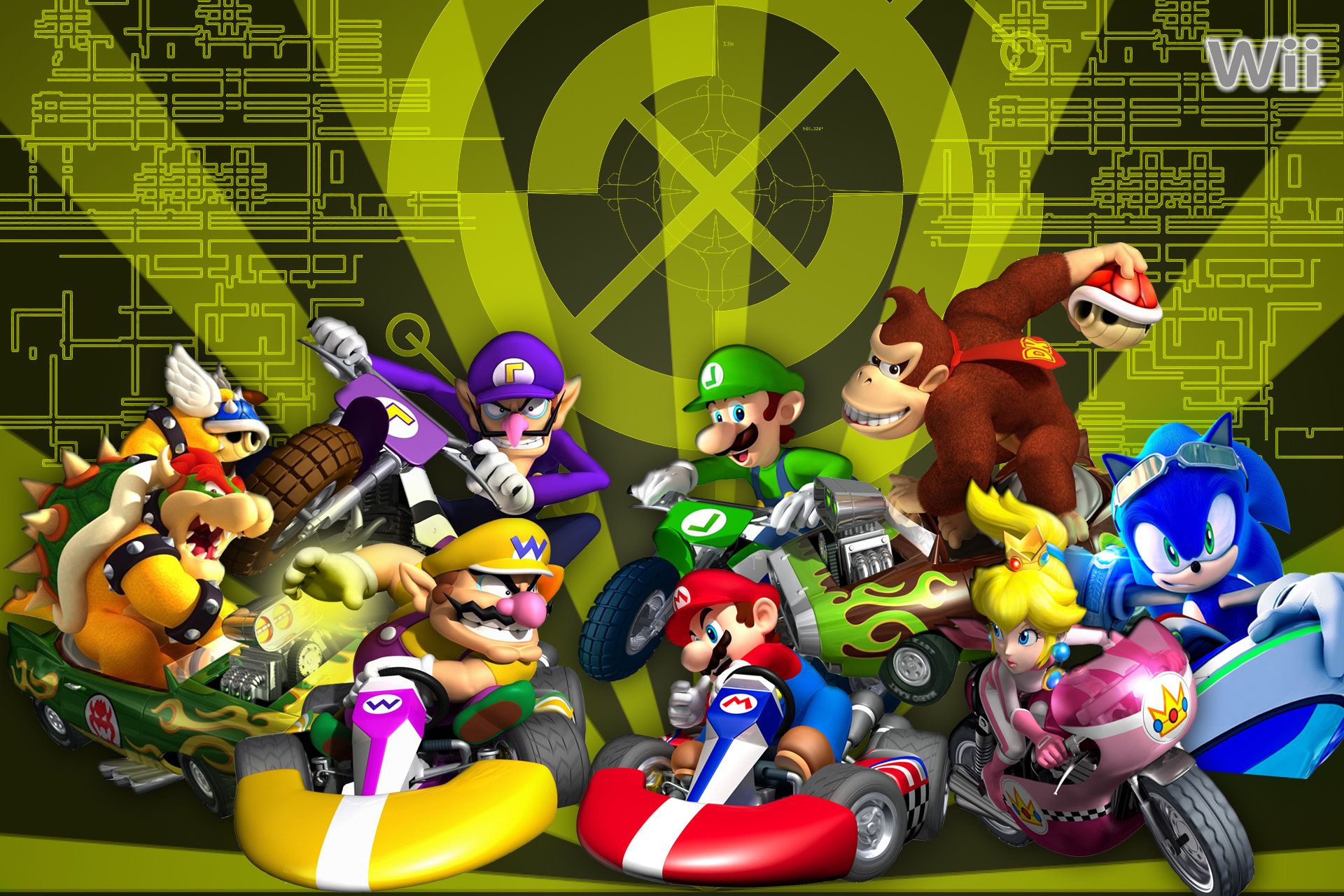 Mario Kart Wii Wallpapers