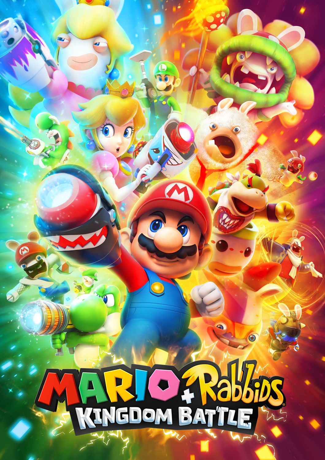 Mario plus Rabbids Game Wallpapers