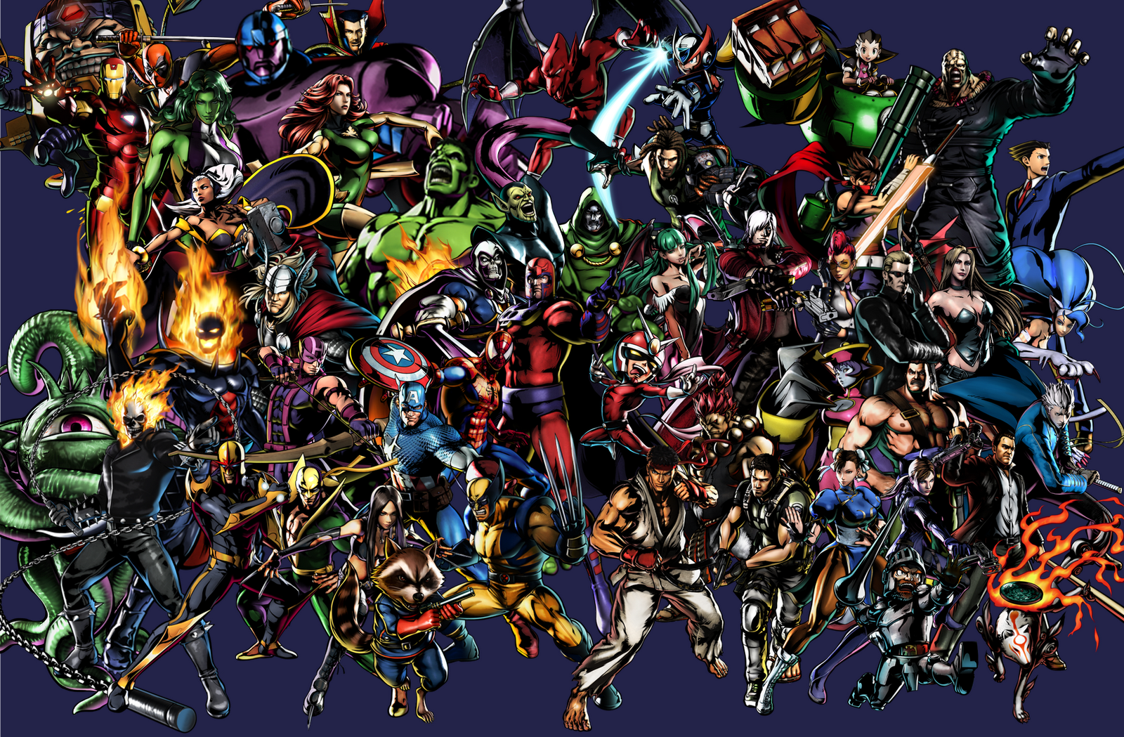 Marvel Vs. Capcom 2 Wallpapers