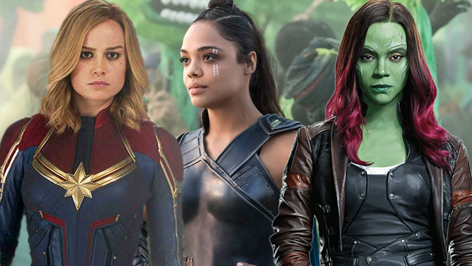 Marvel's Avengers Female Characters Wallpapers