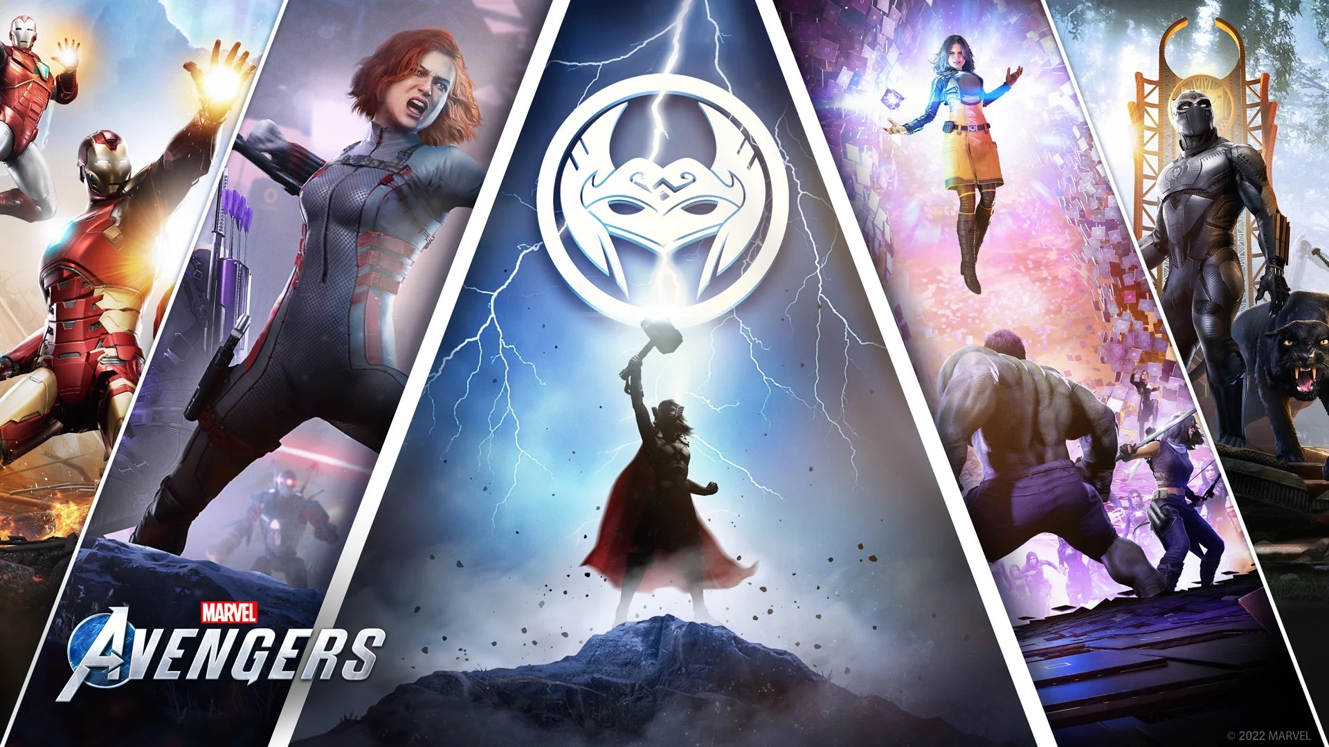 Marvel's Avengers Female Characters Wallpapers