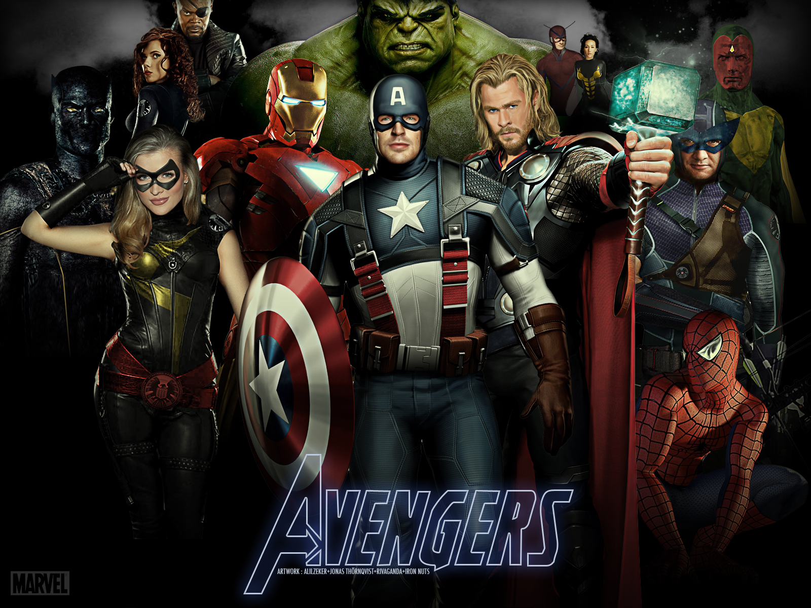 Marvel's Avengers OG Avengers Wallpapers