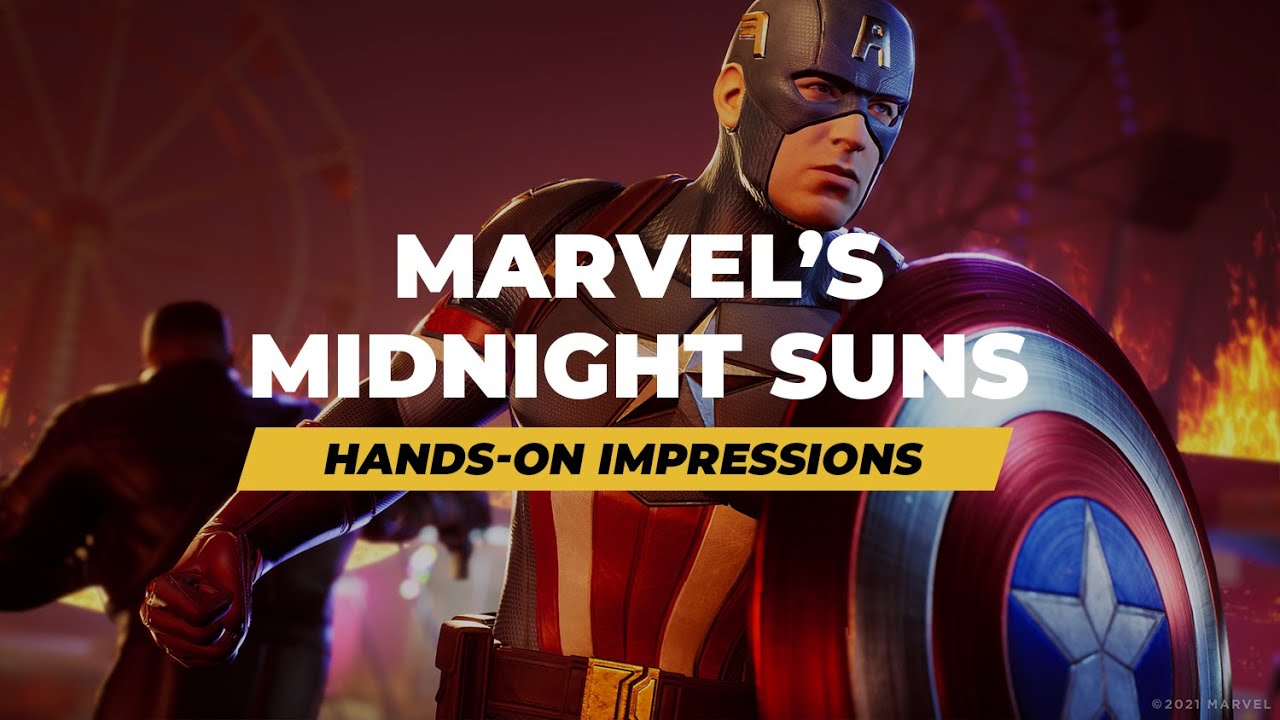 Marvel's Midnight Suns Captain America Wallpapers