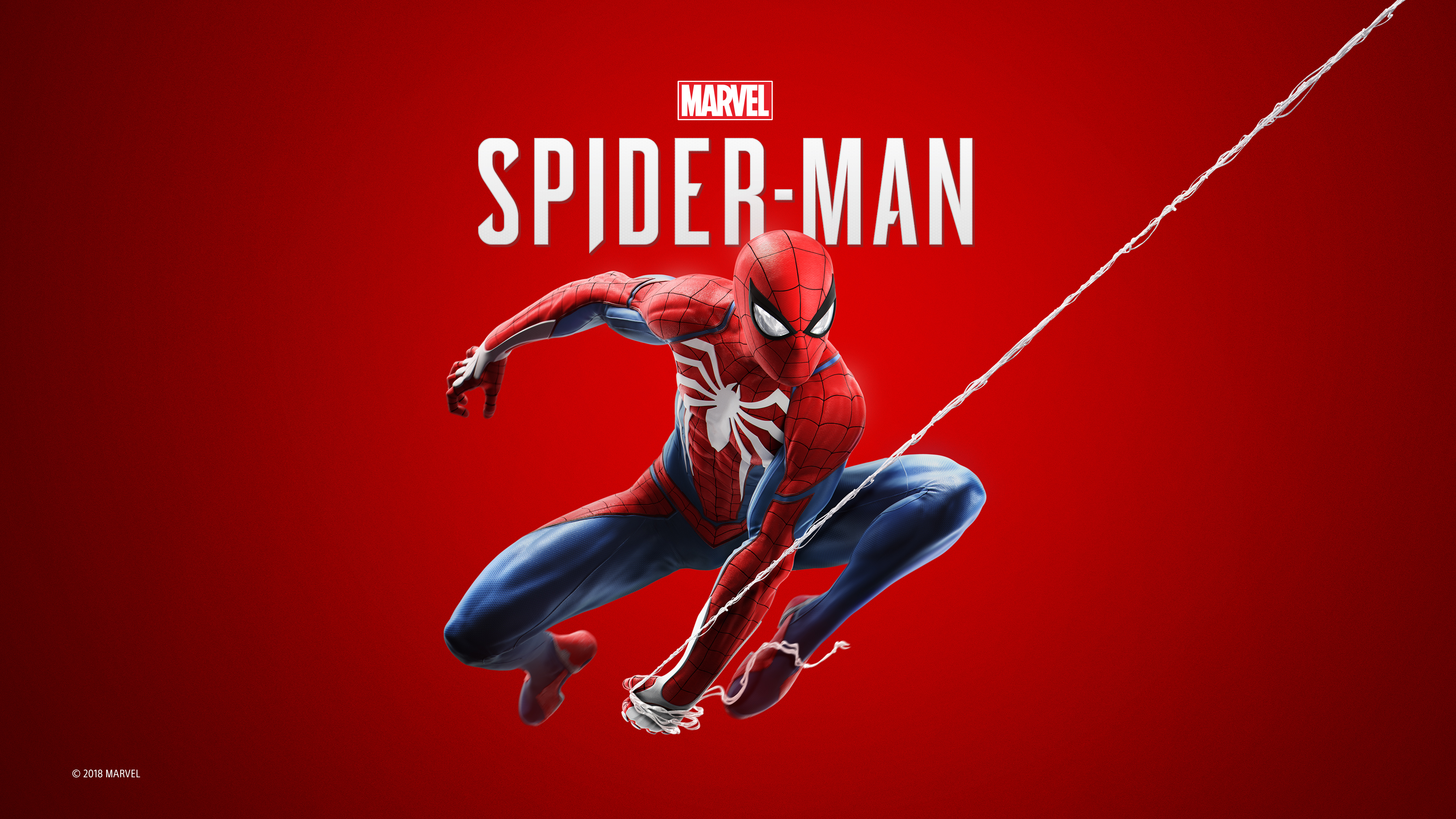 Marvel's Spider-Man 2 HD Game Logo Wallpapers