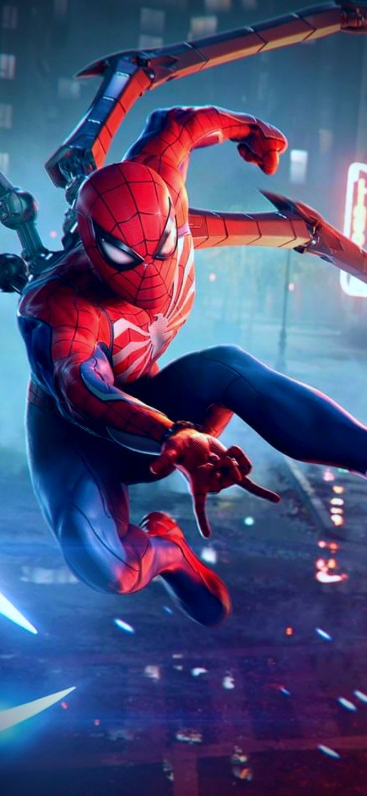 Marvel's Spider-Man 2 HD Game Logo Wallpapers