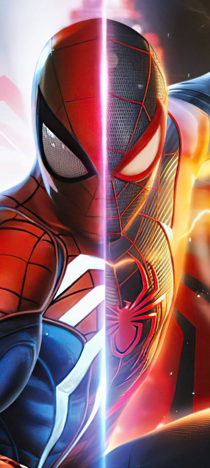 Marvels Spiderman Miles Morales and Parker Wallpapers