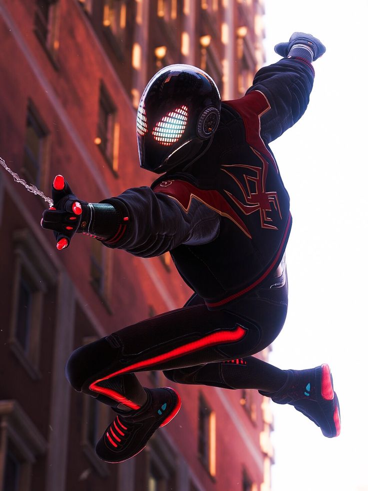 Marvel's Spider-Man Miles Morales Cyberpunk Suit Wallpapers