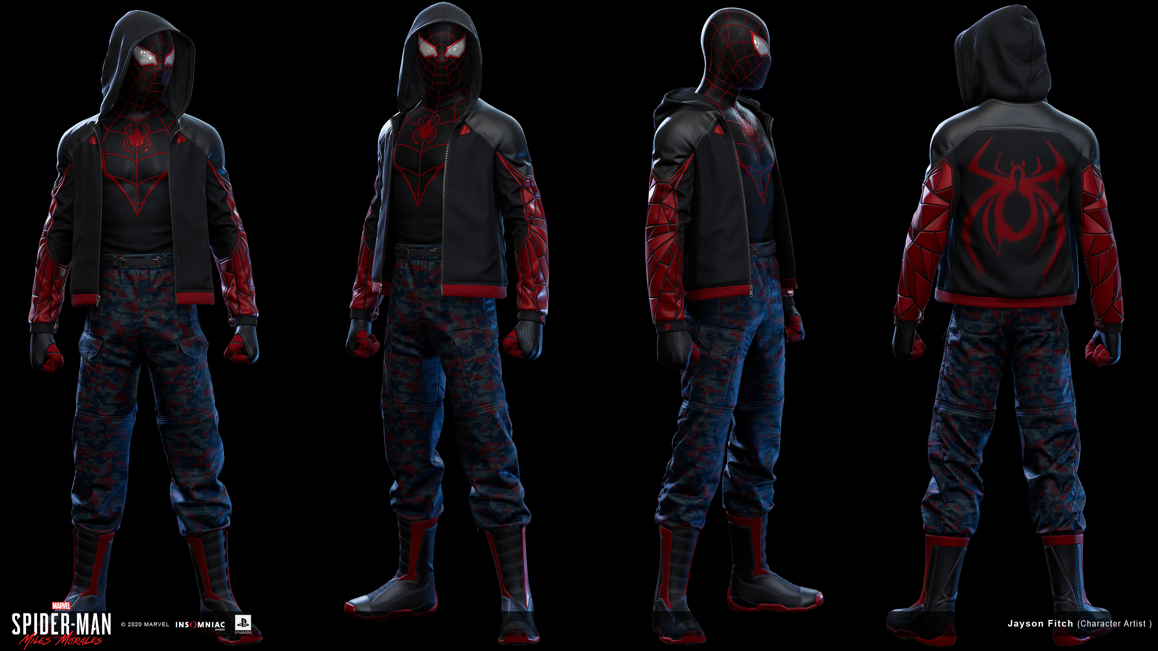 Marvel's Spider-Man Miles Morales Cyberpunk Suit Wallpapers