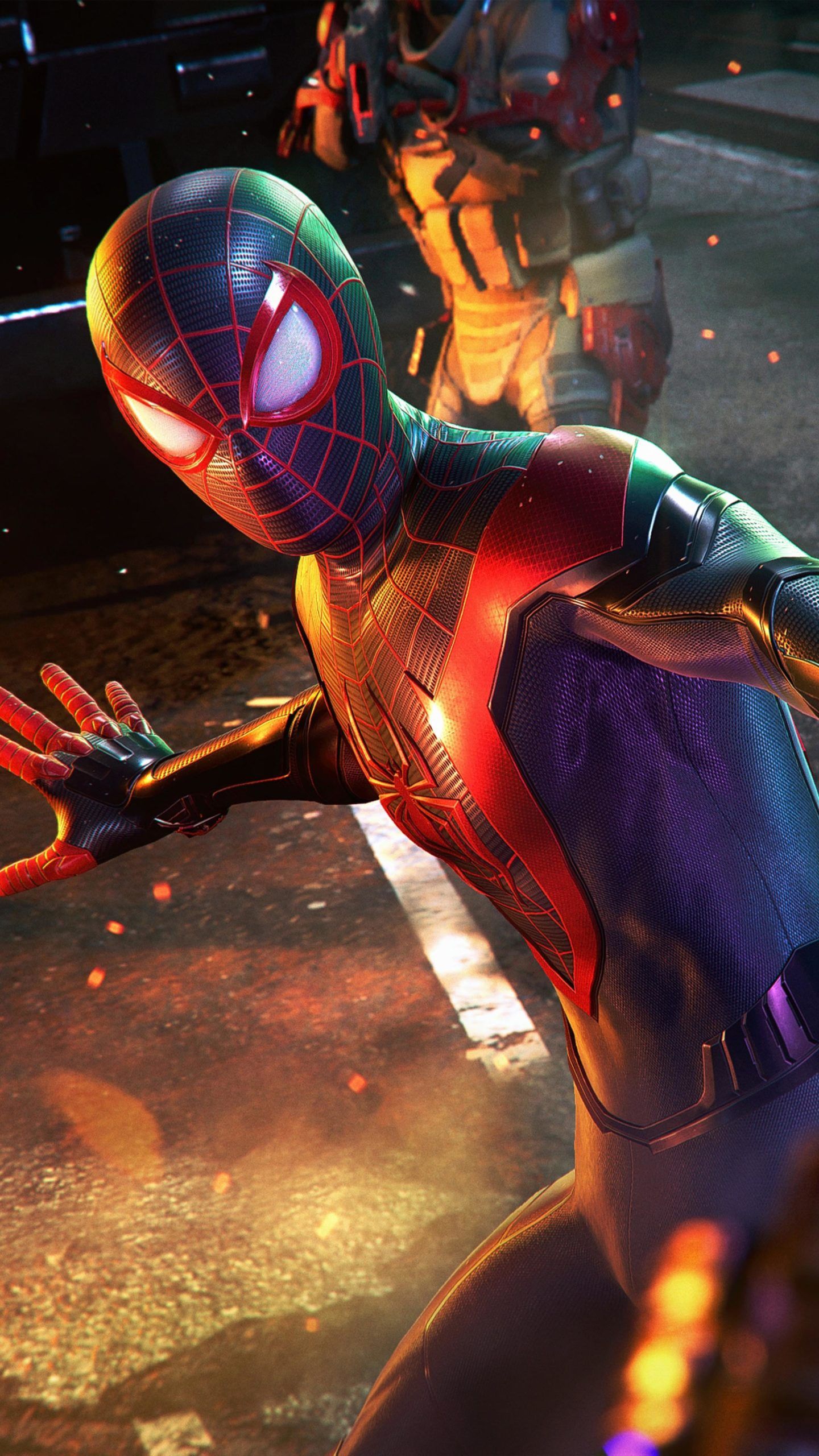 Marvel's Spider-Man Miles Morales Home Suit Wallpapers