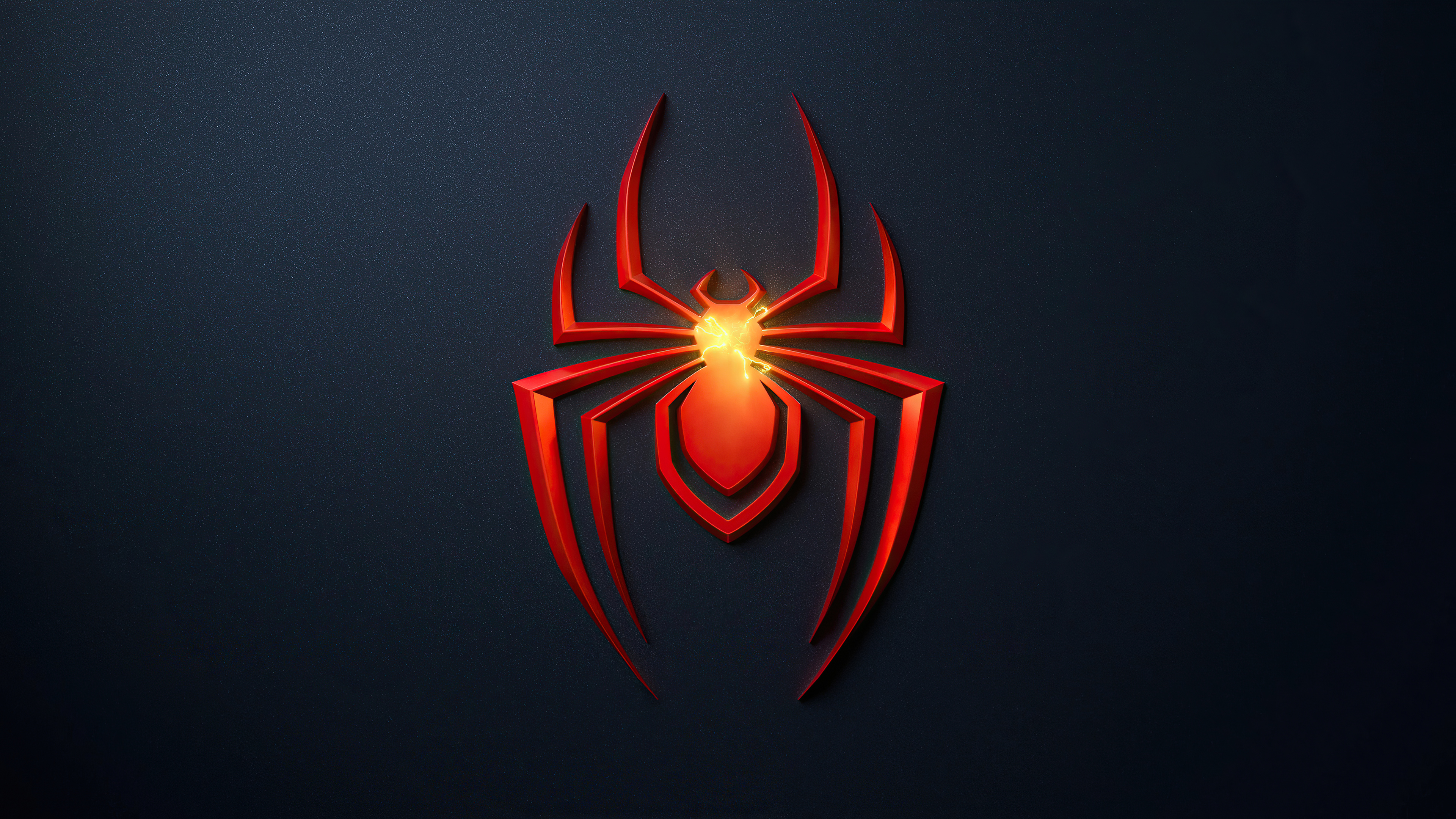 Marvel's Spider-Man Miles Morales Logo Wallpapers