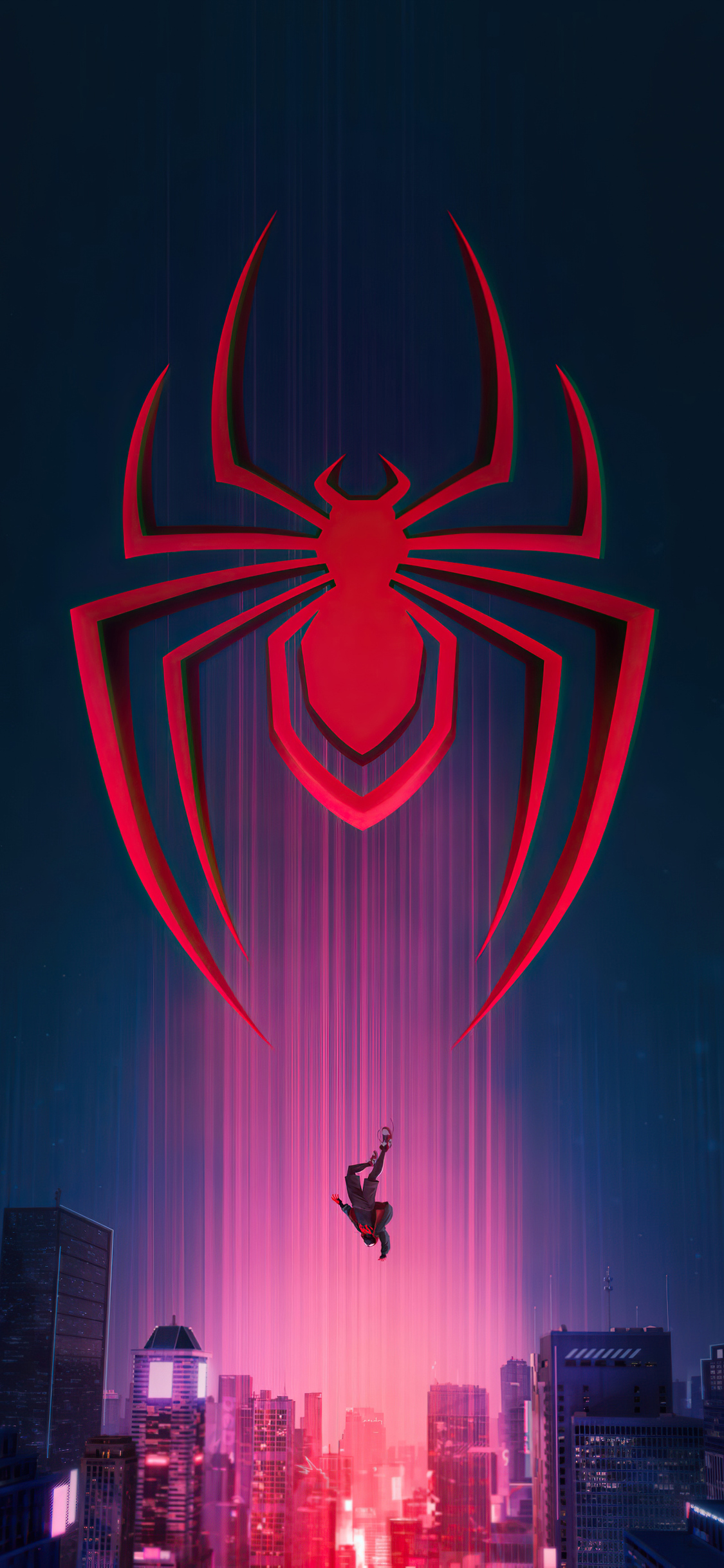 Marvel's Spider-Man Miles Morales Logo Wallpapers