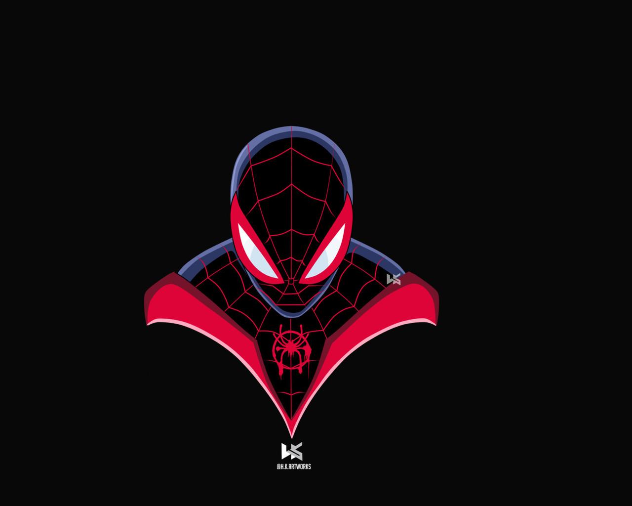 Marvel's Spider-Man Miles Morales Logo Wallpapers