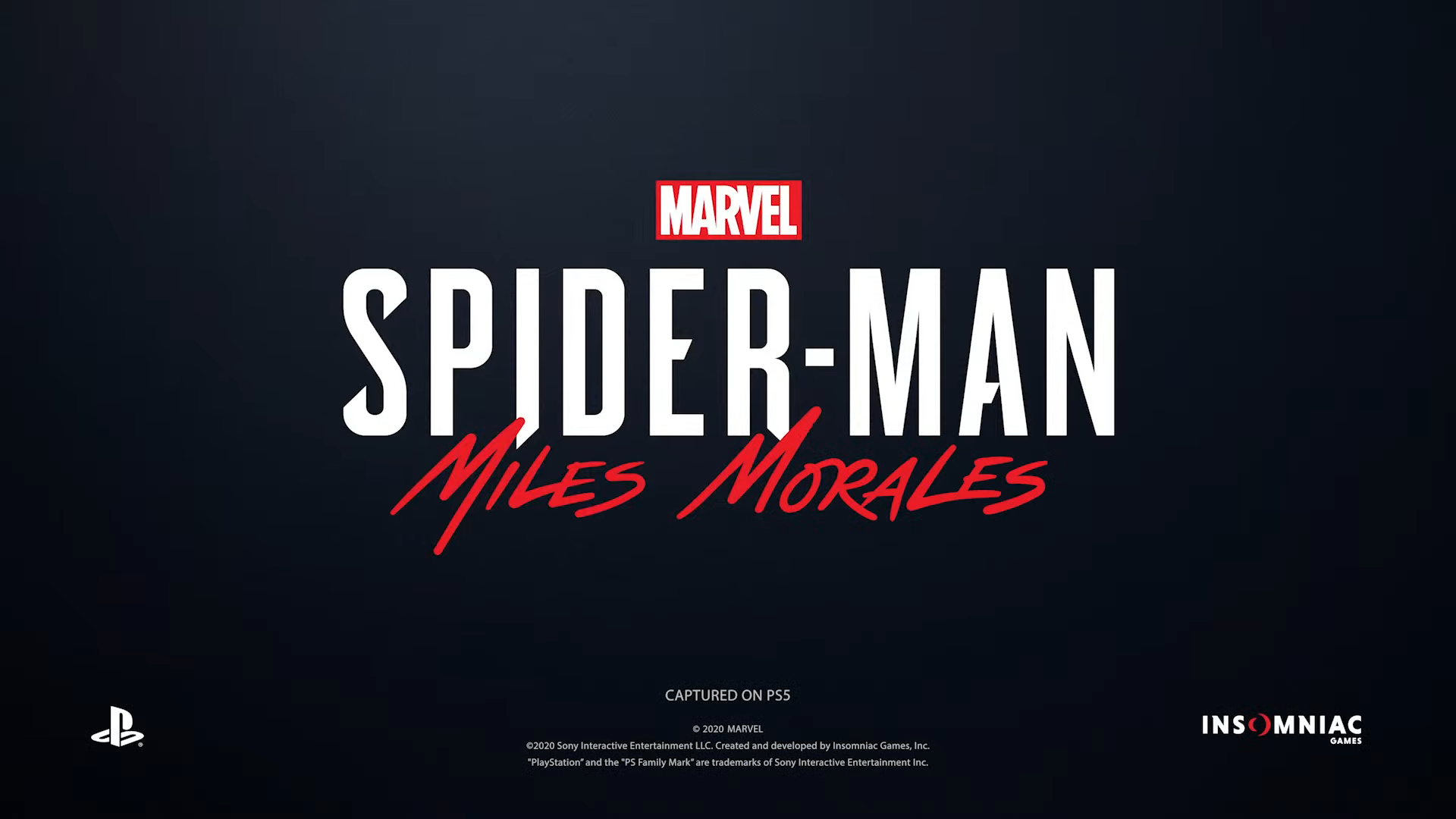 Marvel's Spider-Man Miles Morales Logo Wallpapers