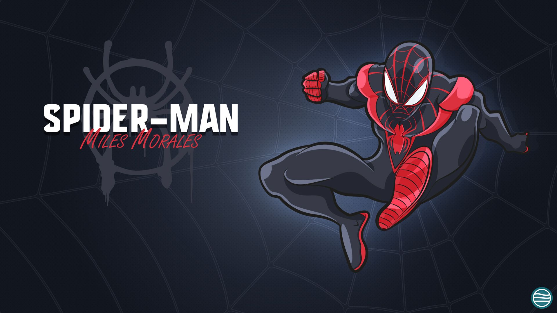 Marvel's Spider-Man Miles Morales Logo Wallpapers