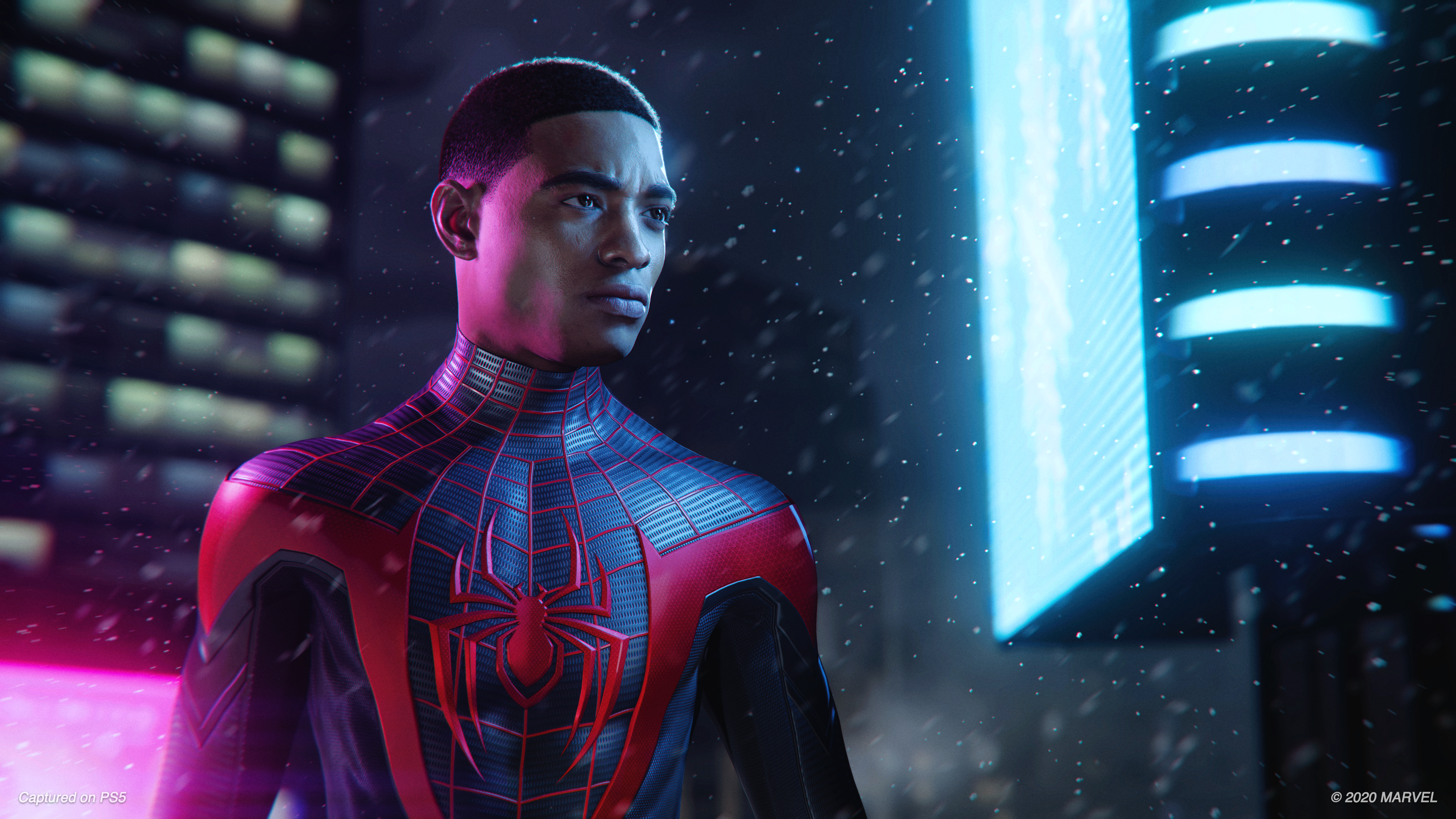 Marvel's Spider-Man Miles Morales Logo Wallpapers