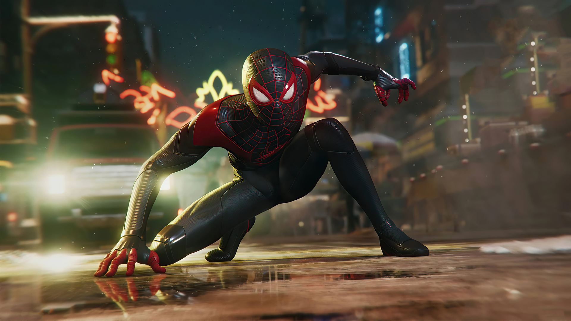 Marvel's Spider-Man Miles Morales Logo Wallpapers