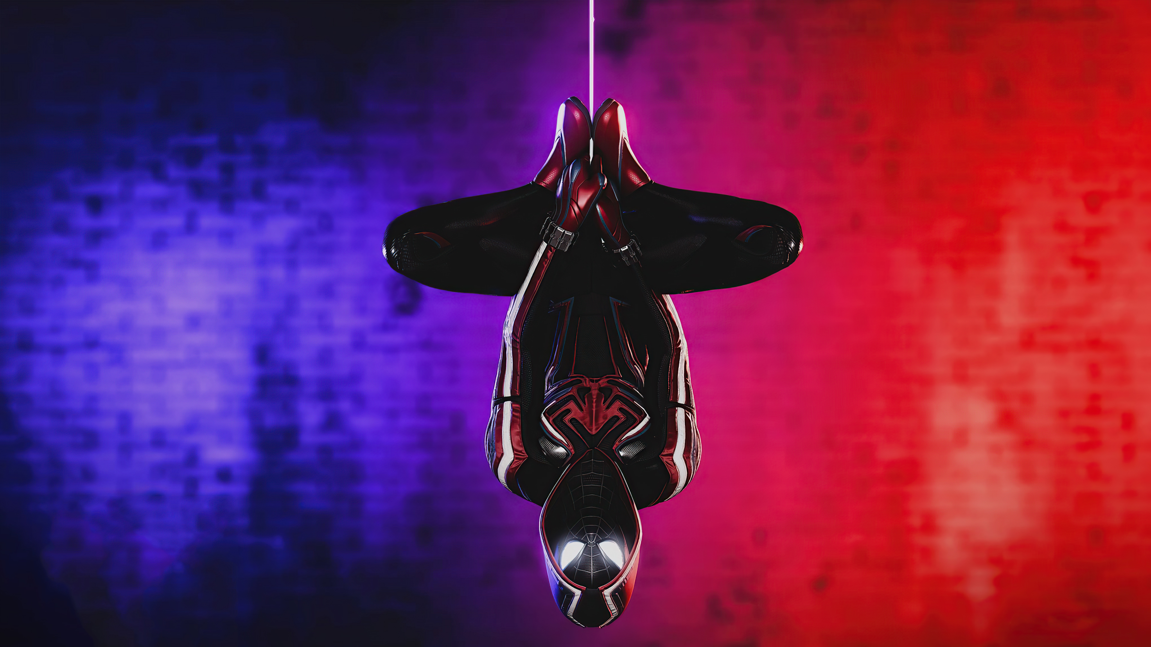 Marvel's Spider-Man Miles Morales Logo Wallpapers